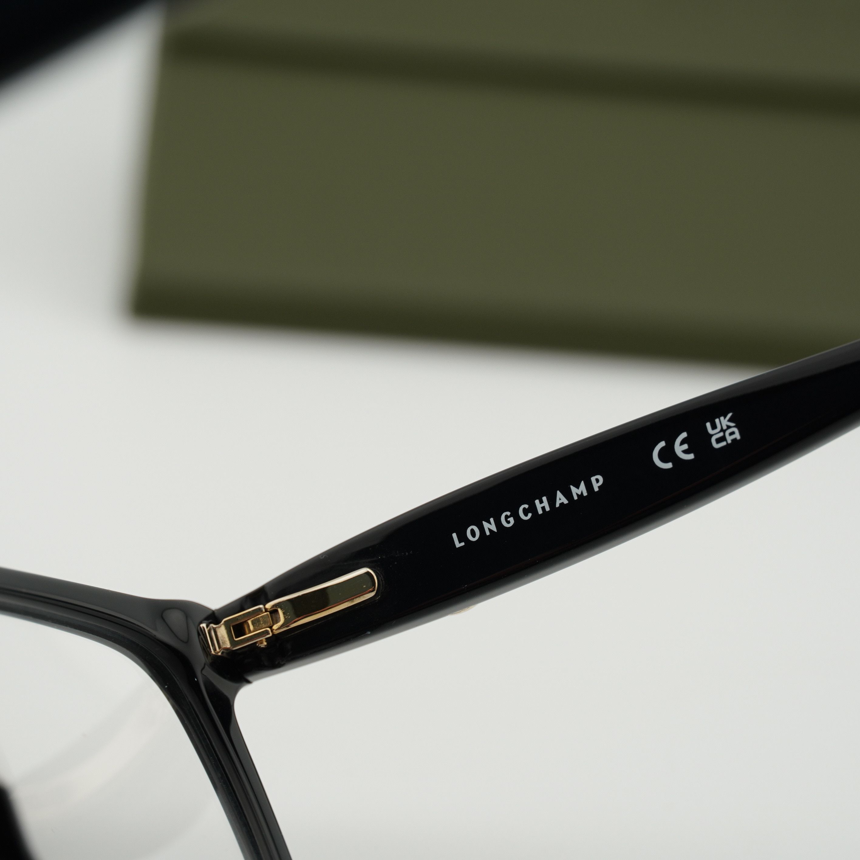 Longchamp Longchamp LO2716 001 Eyeglasses Black 54mm Rectangle Frame Size ONE SIZE - 3 Thumbnail