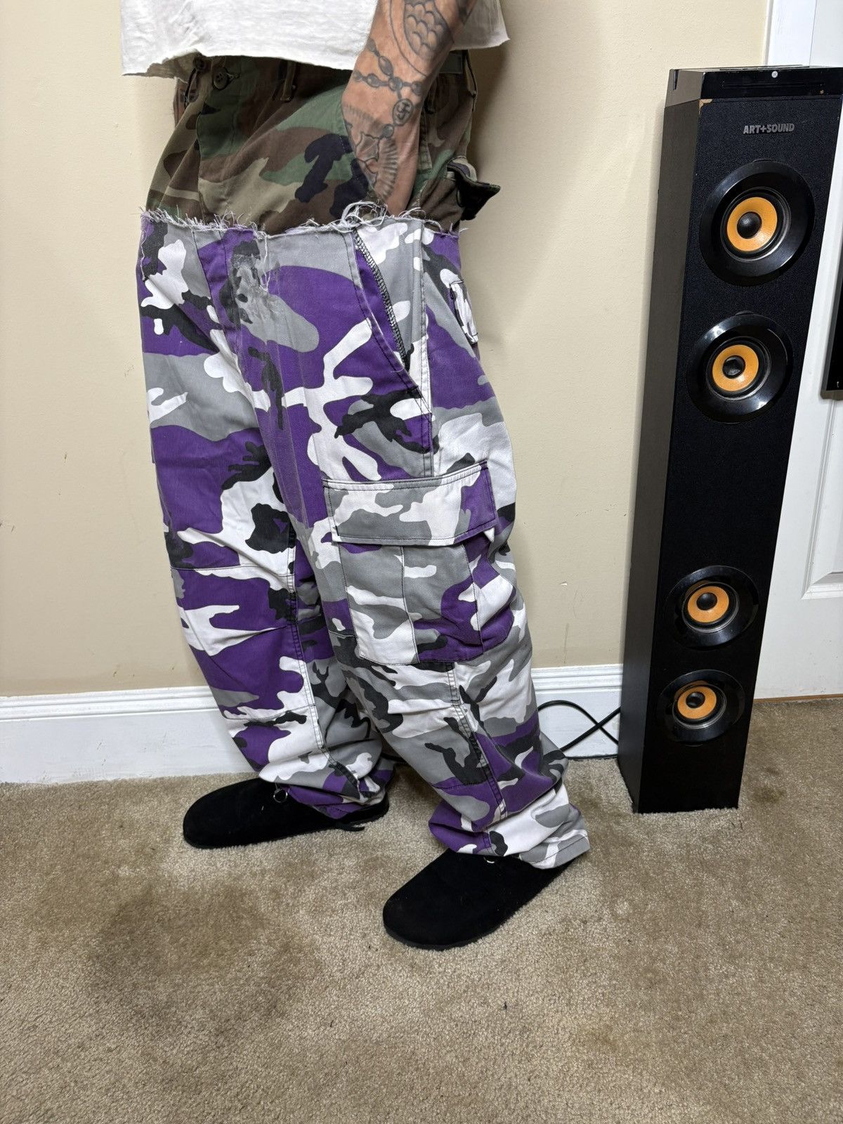 Other Custom Camo Double Pants Size US 35 - 2 Thumbnail