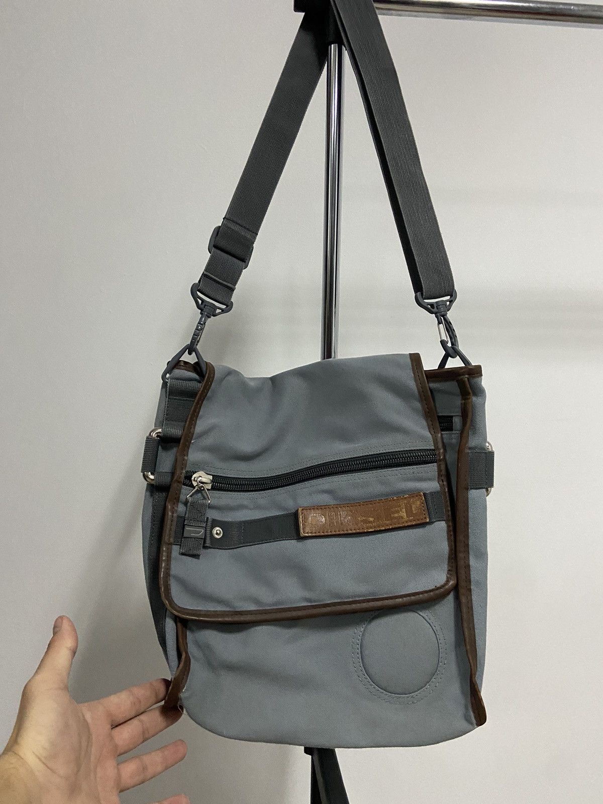Diesel × Vintage Diesel Shoulder Bag Vintage logo zip Size ONE SIZE - 1 Thumbnail
