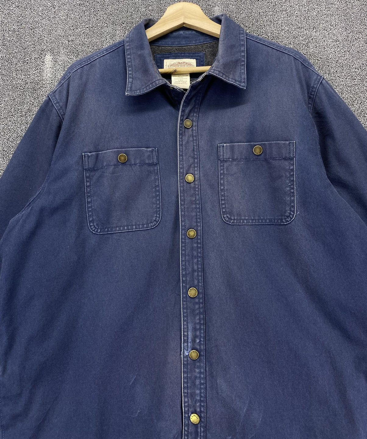 L.L. Bean Vintage L.L. Bean Workwear Button Up Denim Jacket Size US L / EU 52-54 / 3 - 3 Thumbnail