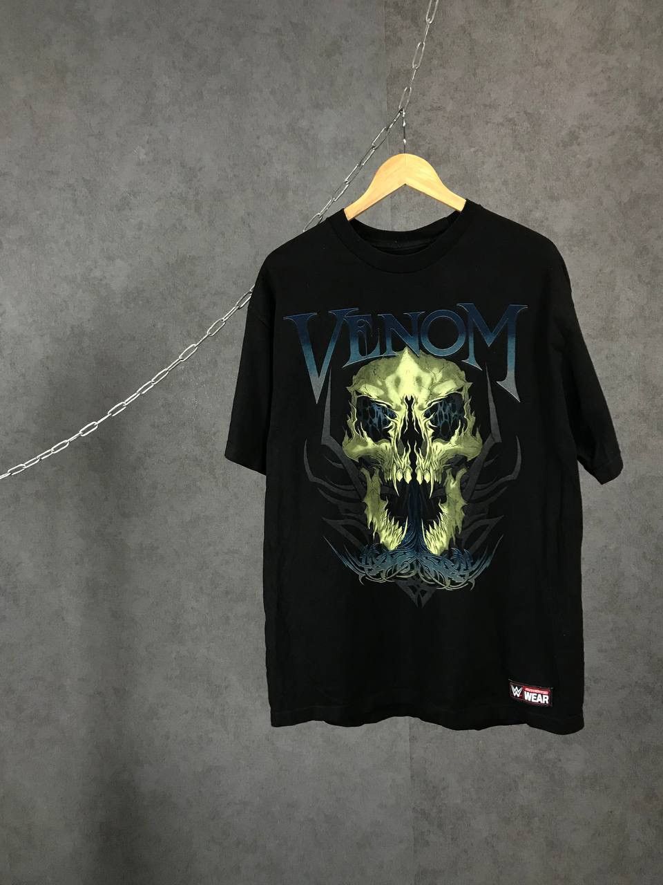 WWE Randy Orton WWE WWF wrestling Venom skulls tee Size US XL / EU 56 / 4 - 1 Thumbnail