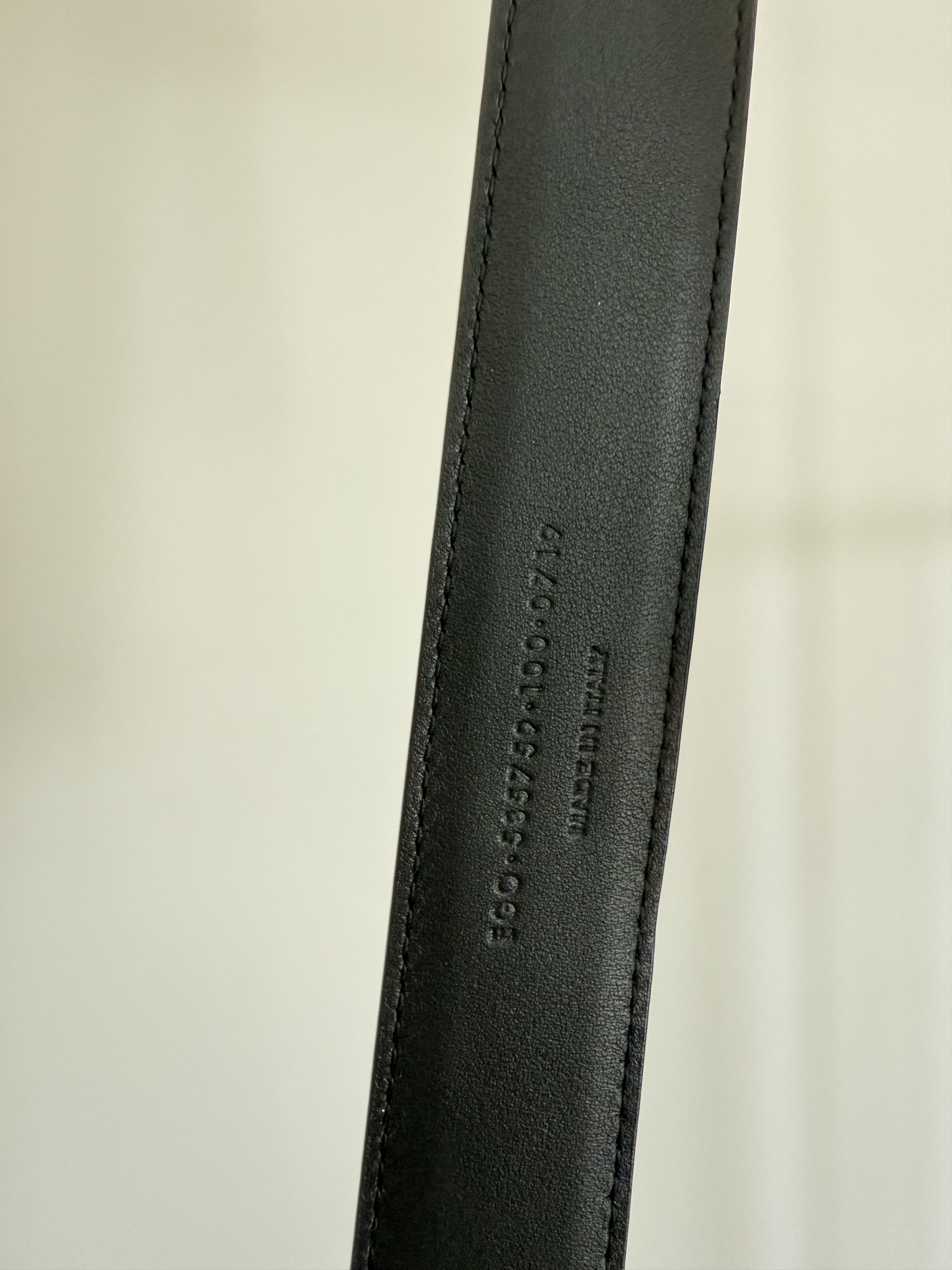 Saint Laurent Paris FW19 Saint Laurent Leather Oversized Circular belt buckle Size ONE SIZE - 6 Thumbnail