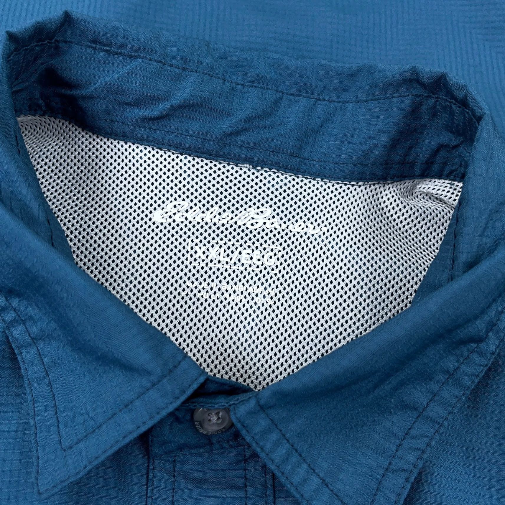 Eddie Bauer Eddie Bauer Shirt Men XXL Blue Button Up Camp Outdoors Performance Vented Aqua Size US XXL / EU 58 / 5 - 3 Thumbnail