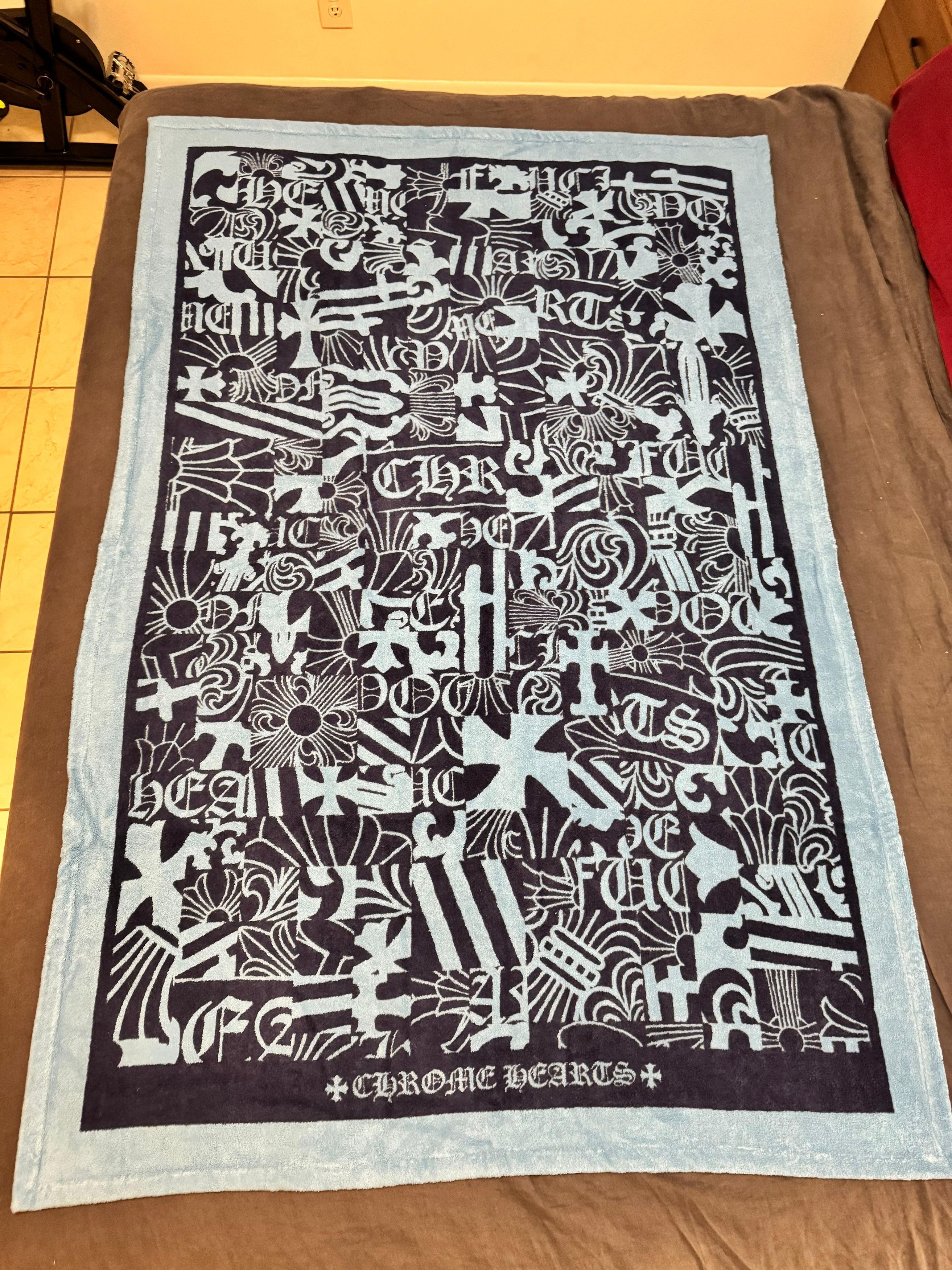 Chrome Hearts Chrome Hearts Beach Towel Size ONE SIZE - 11 Thumbnail