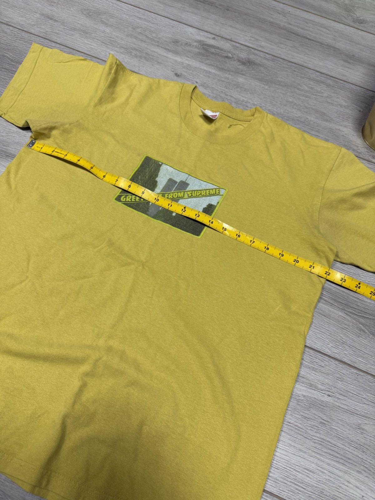 Supreme Supreme Greetings From Supreme Shirt Twin Towers USA Size US M / EU 48-50 / 2 - 11 Thumbnail