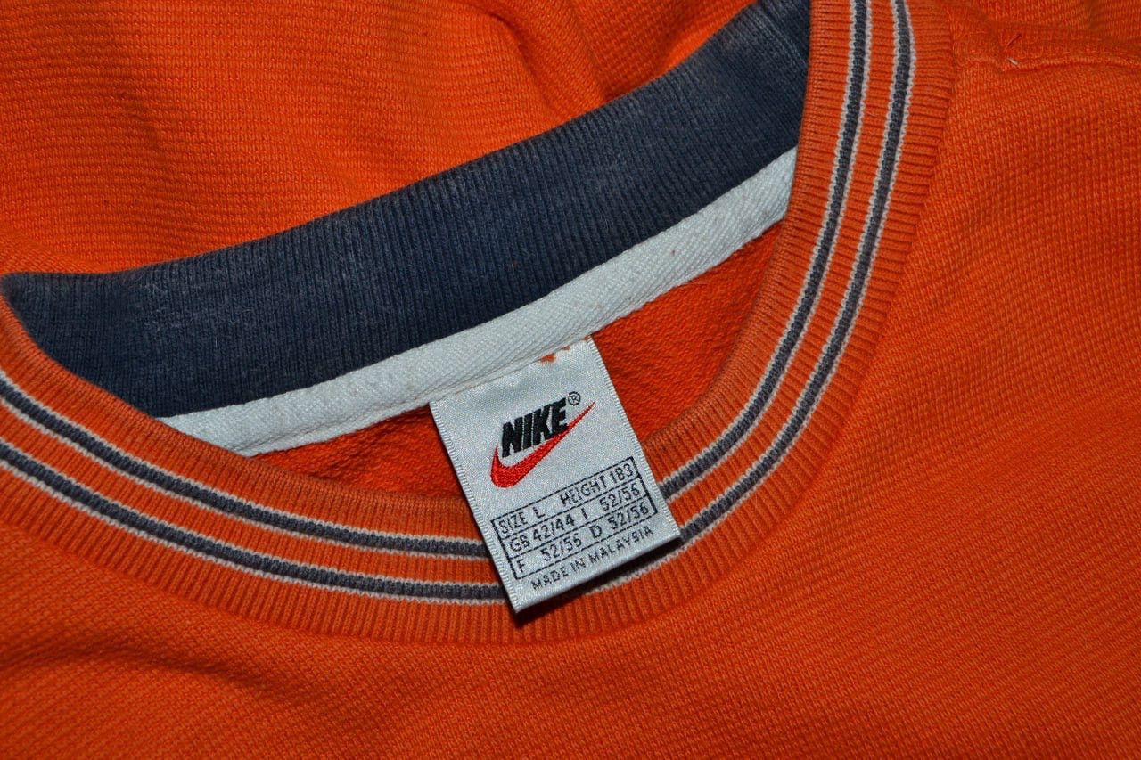 Nike × Vintage Nike Vintage Sweatshirt 90s Big Logo Size L Size US L / EU 52-54 / 3 - 8 Thumbnail