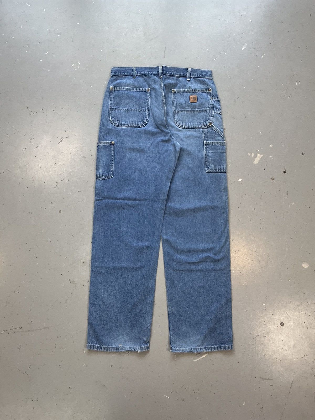 Carhartt × Vintage Vintage Carhartt b273 DST double knee denim Size US 34 / EU 50 - 2 Thumbnail