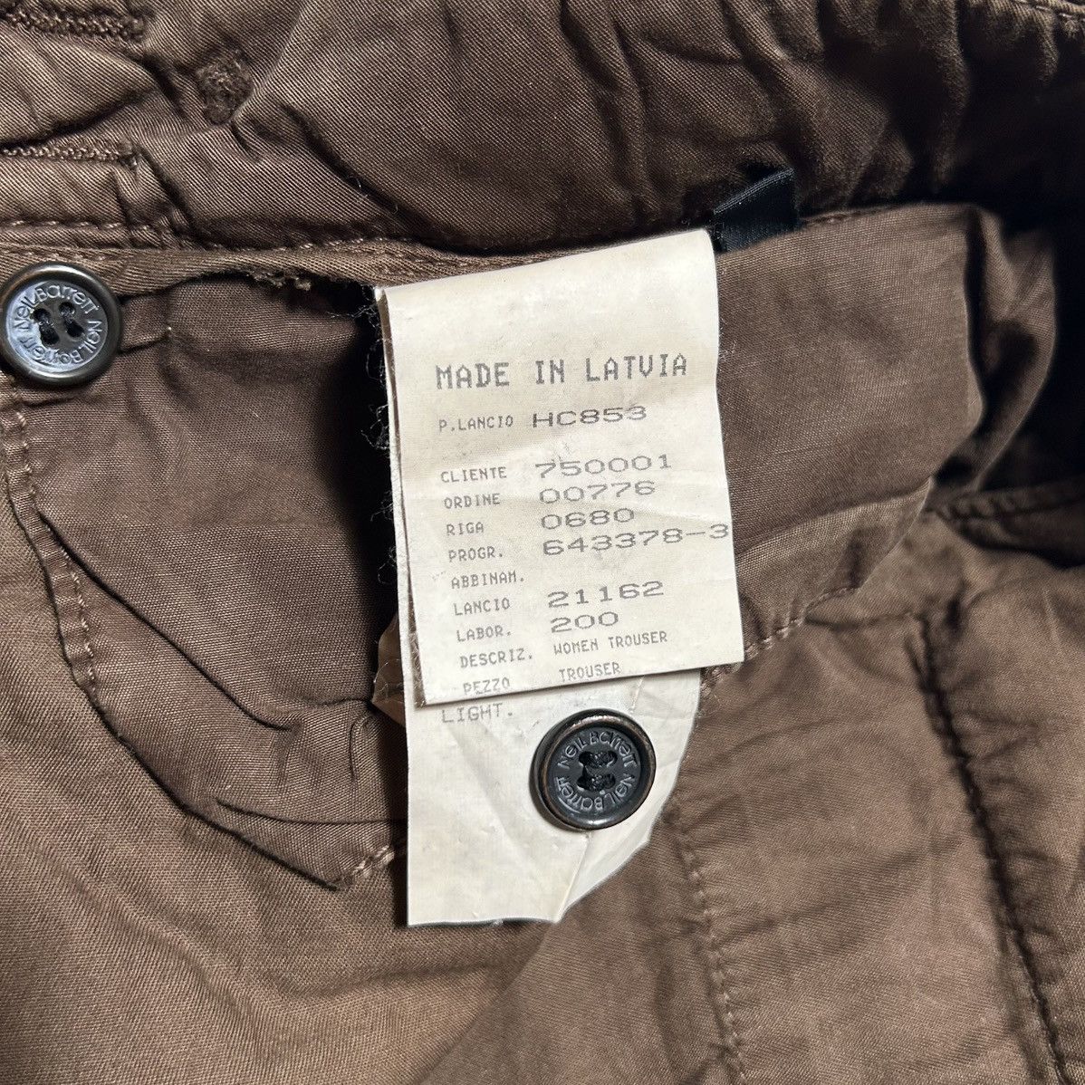 Neil Barrett Neil Barrett Cargo Pants Size 29" - 6 Thumbnail