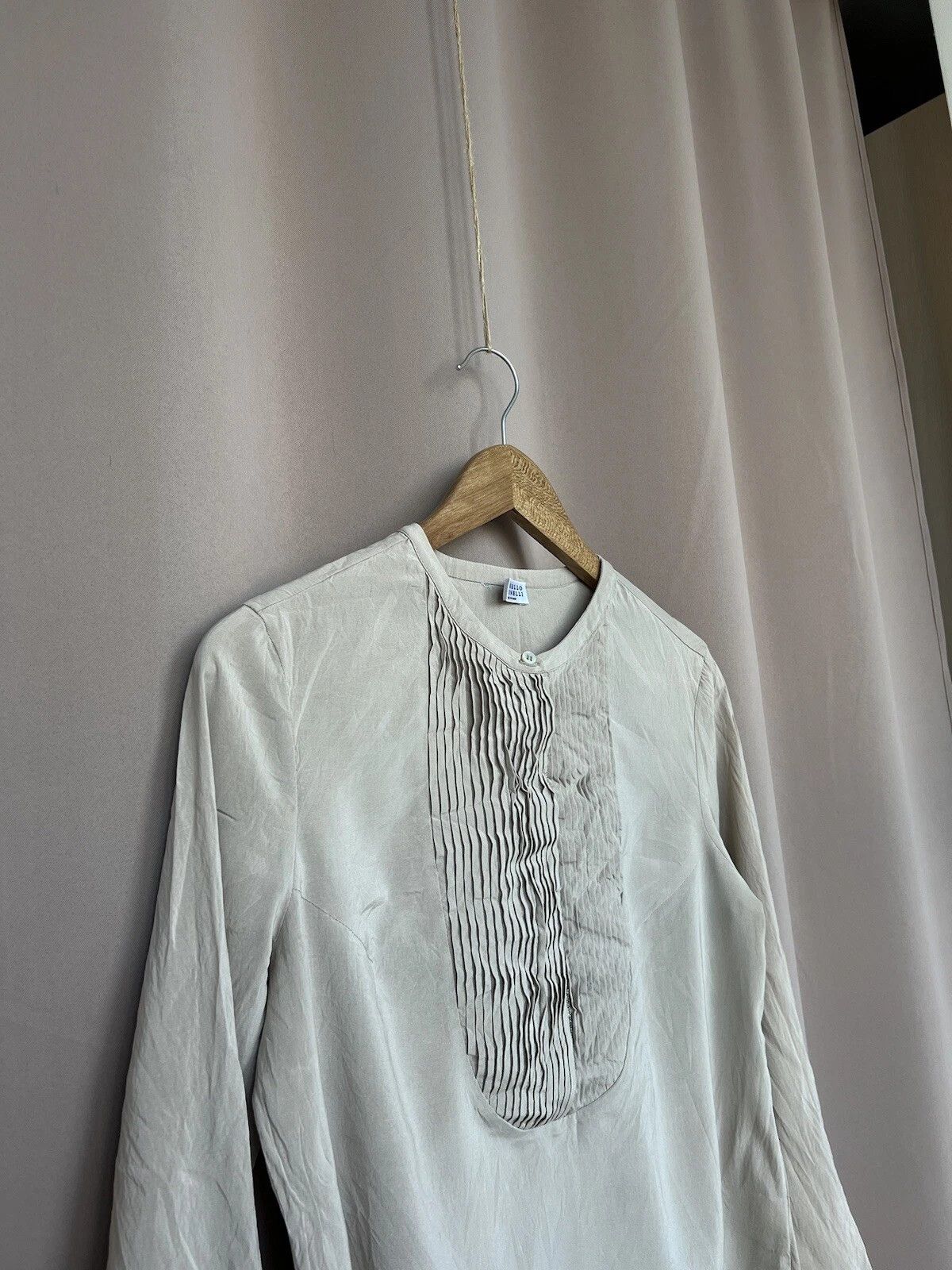 Brunello Cucinelli Brunello Cucinelli Silk Blouse Womens Size L Long Sleeve Size L / US 10 / IT 46 - 3 Thumbnail