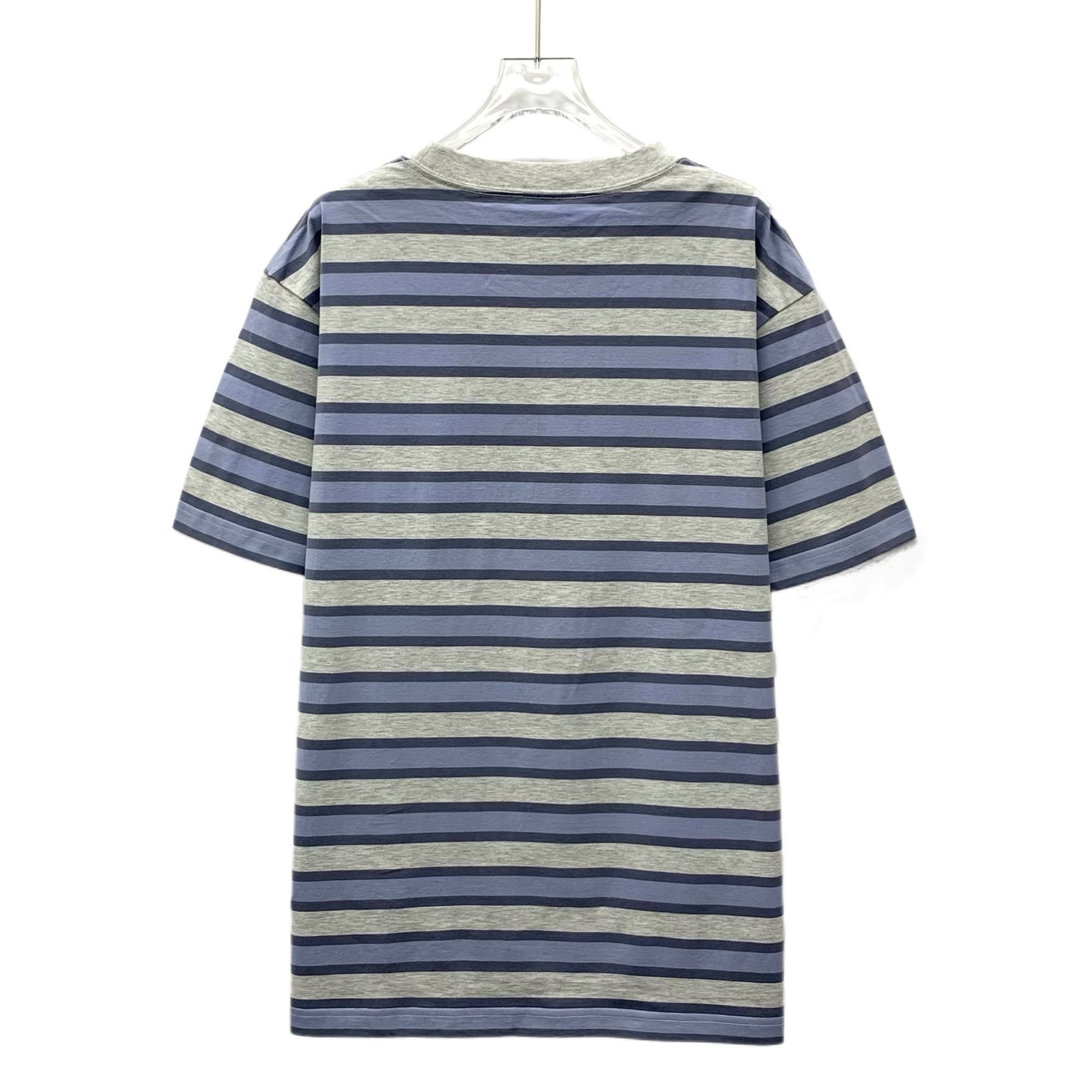 Dior Christian Dior Striped Puppy Embroidered Cotton Short-Sleeve Size L / US 10 / IT 46 - 7 Thumbnail