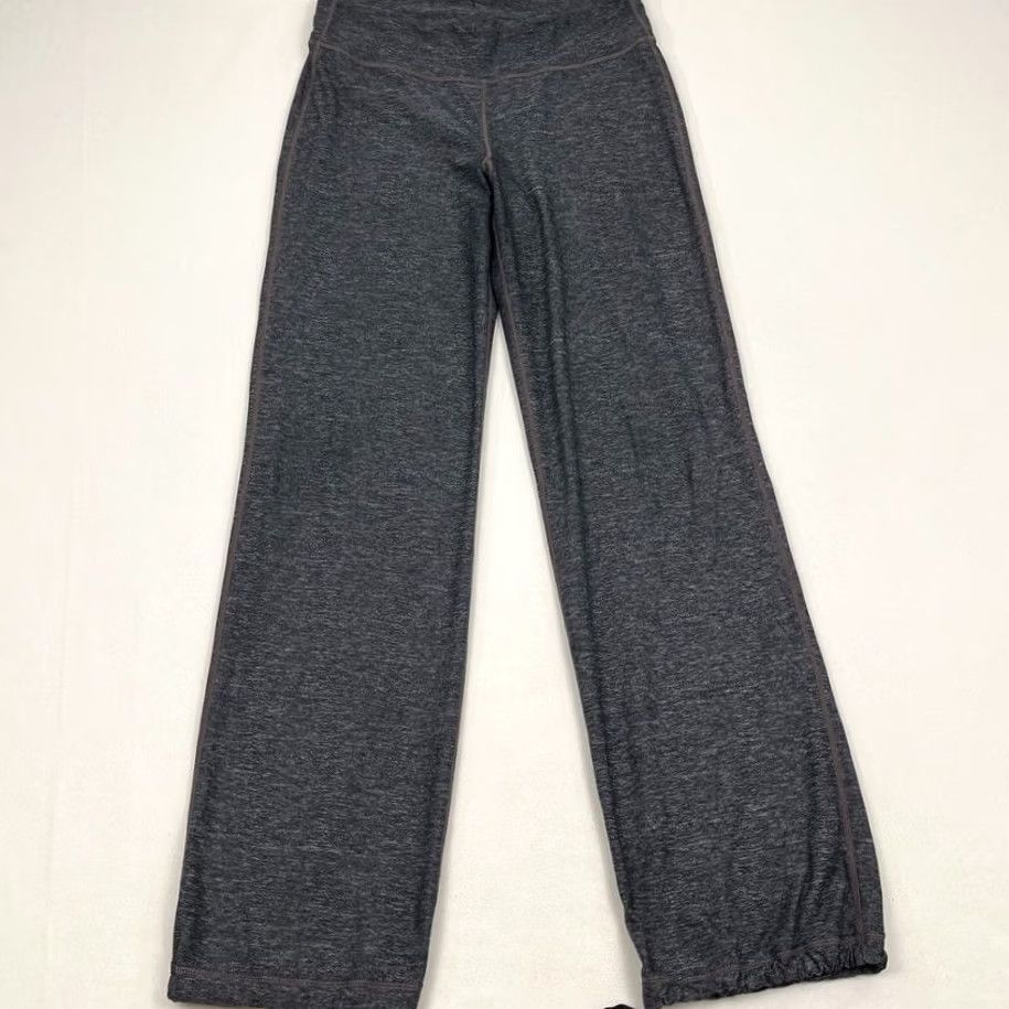 Lululemon Lululemon Sweatpants Womens Size 8 Gray Wide Leg Adjustable Active Yoga Lounge Pants Size 30" / US 8 / IT 44 - 4 Thumbnail