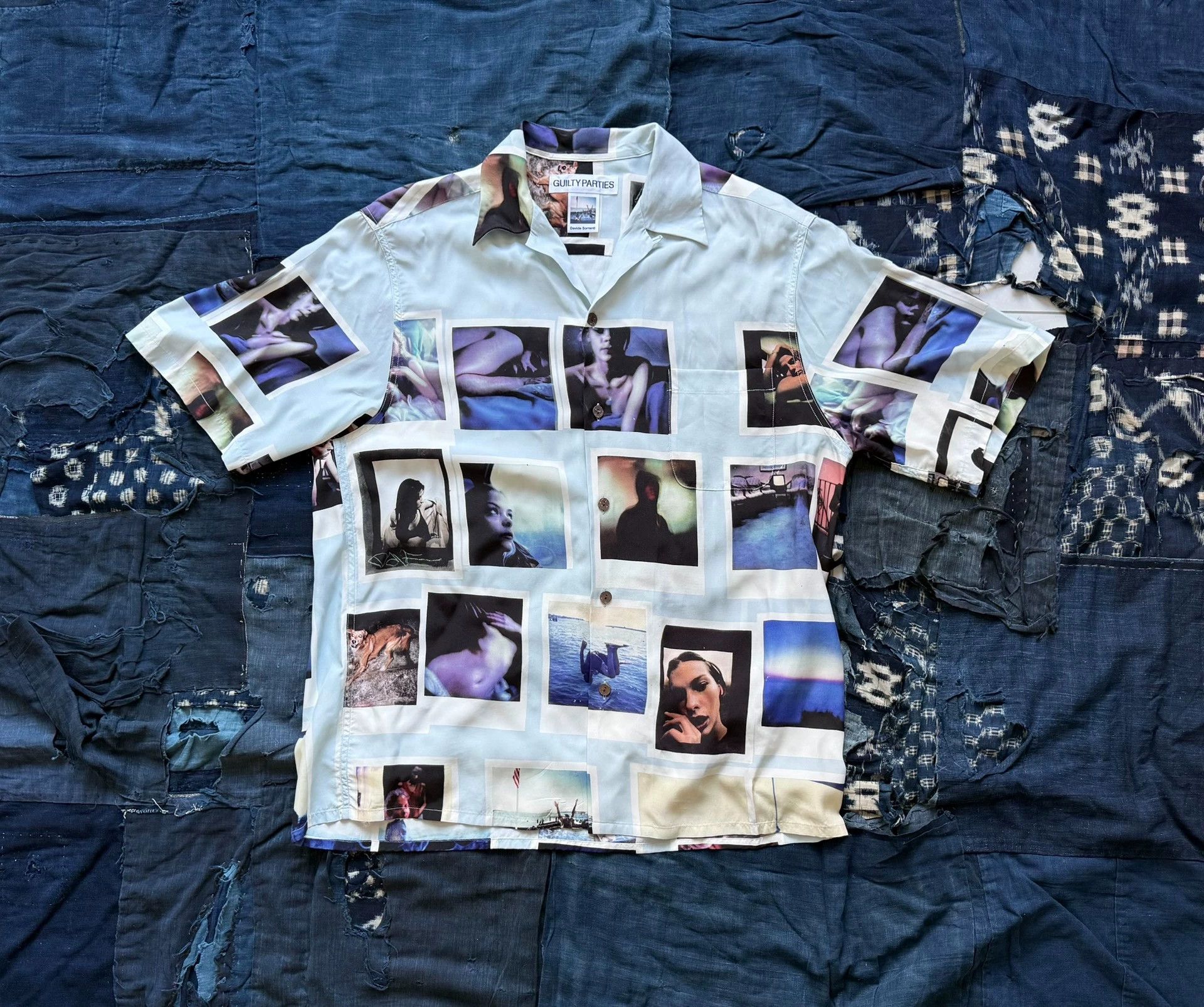 Wacko Maria WACKO MARIA x DAVIDE SORRENTI Hawaiian Shirt Orange L Size US L / EU 52-54 / 3 - 1 Thumbnail
