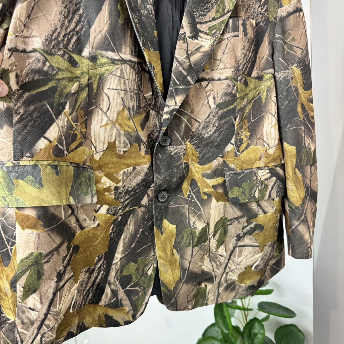 Carhartt Crazy Camo Blazer Realtree Vintage Y2K Style Skater Size 50S - 3 Thumbnail