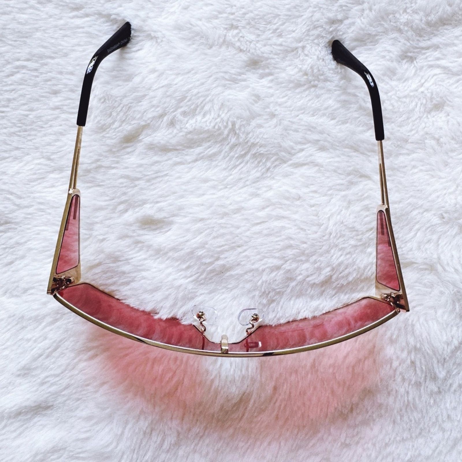 Other Sandy Clear Red Wrap-Around Sunglasses Size ONE SIZE - 3 Thumbnail
