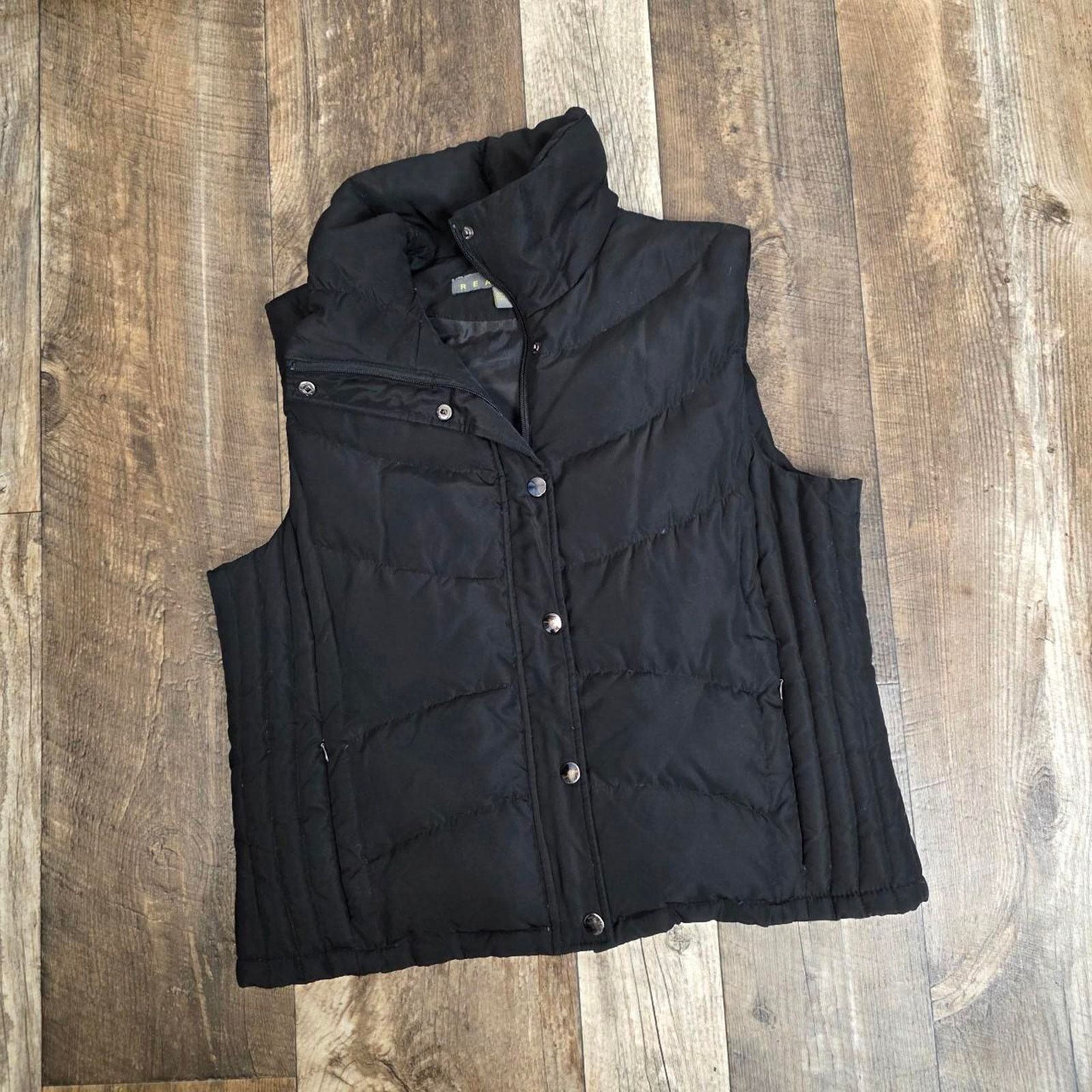 Kenneth Cole Kenneth Cole Down Puffer Vest Black Men's XL Quilted Pockets Size US XL / EU 56 / 4 - 1 Thumbnail