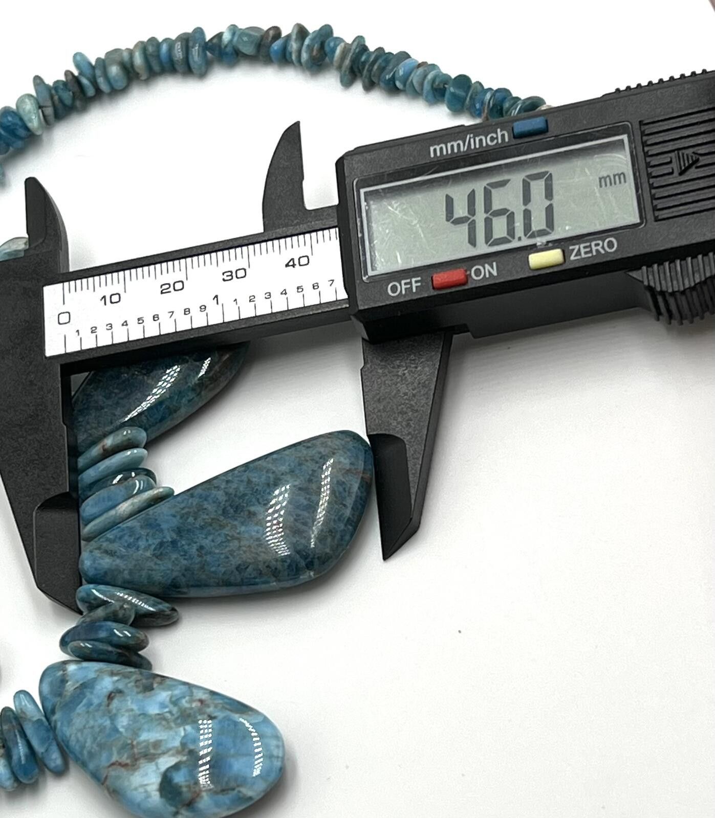 Other DTR Jay King Sterling Silver Blue Apatite Beaded Necklace Size ONE SIZE - 4 Thumbnail