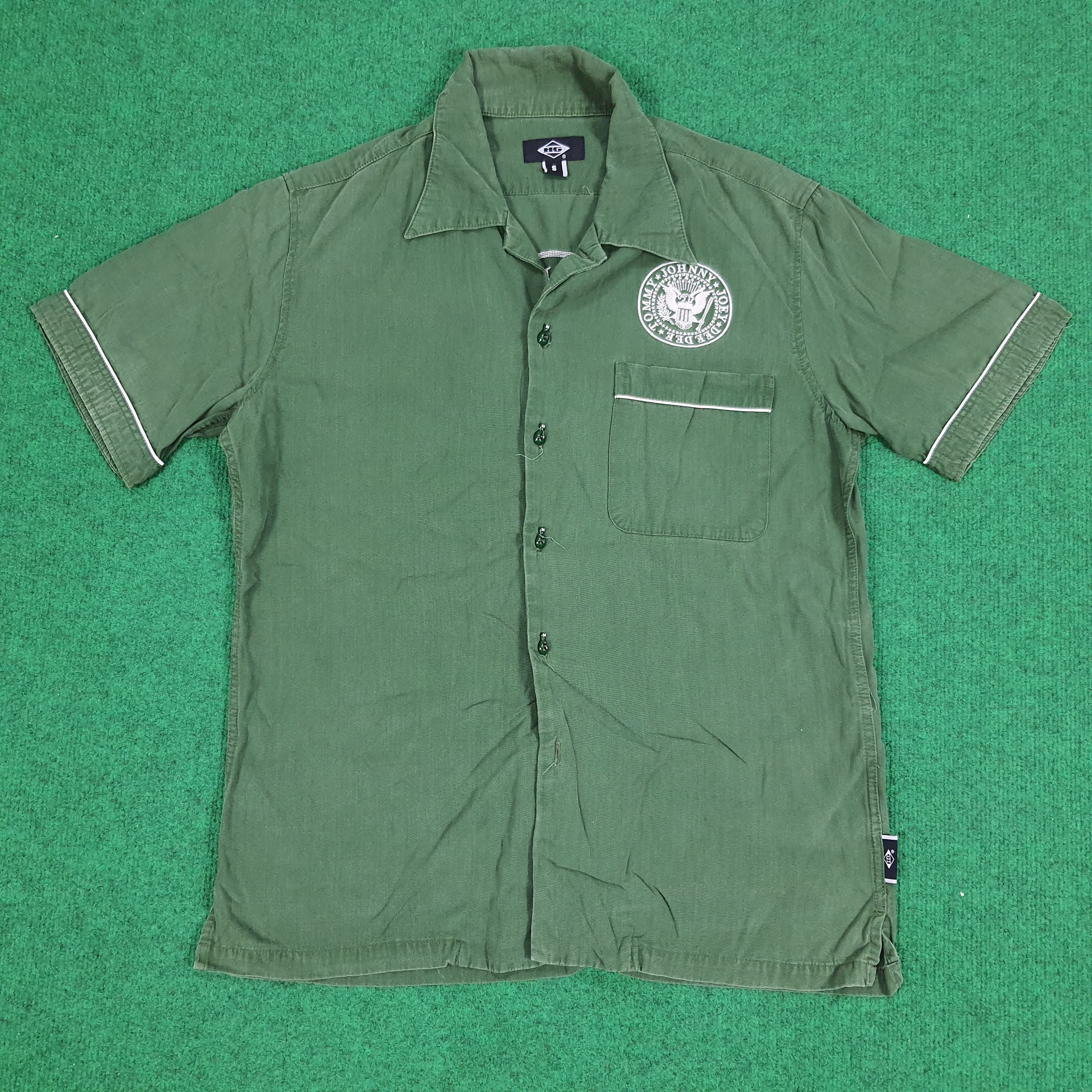 Hysteric Glamour × Japanese Brand × Vintage Vintage Hysteric Glamour Ramones Band Button Up Shirt Size US S / EU 44-46 / 1 - 3 Thumbnail