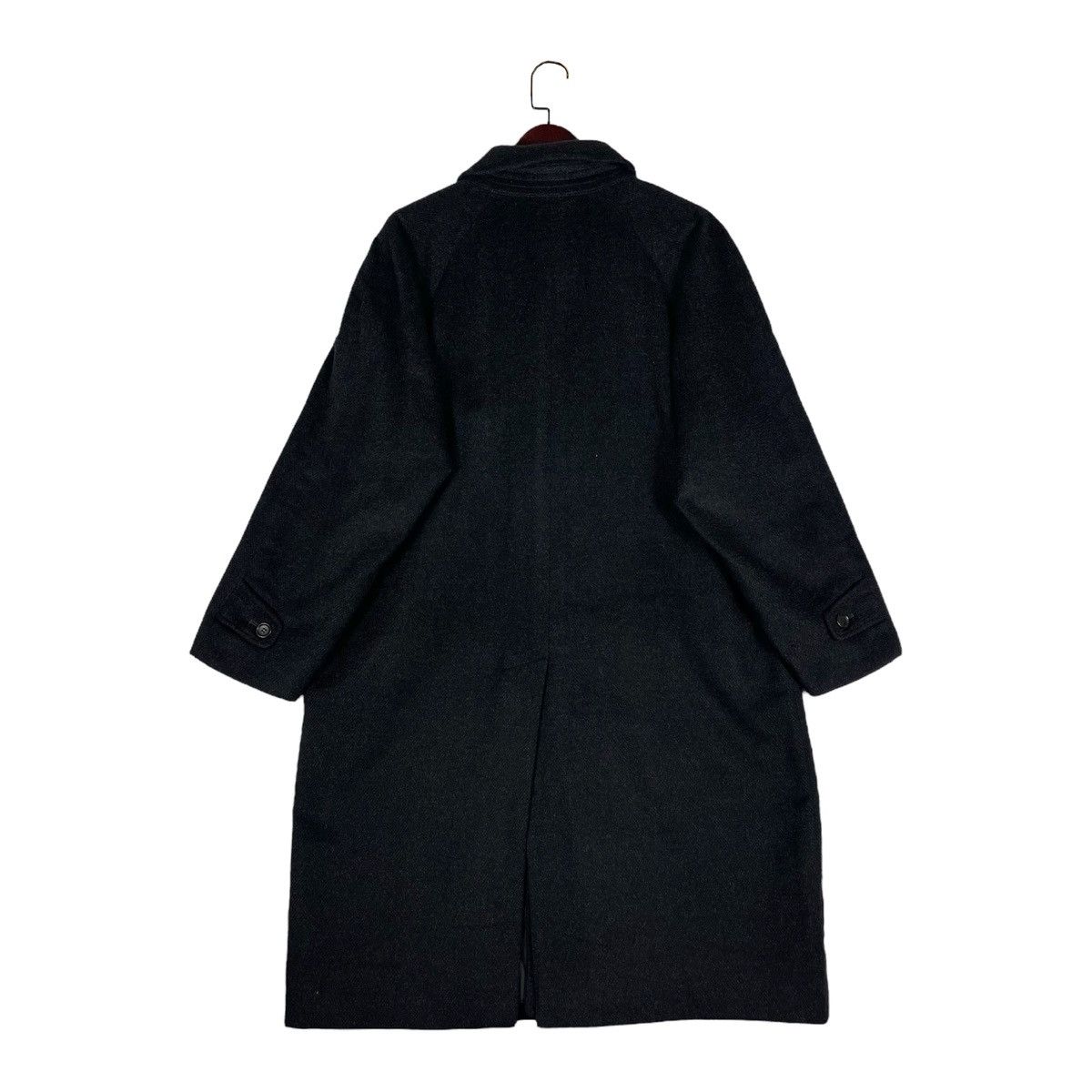 Japanese Brand Vintage L.E. Limited Edition 100% Cashmere Overcoat Black Size US L / EU 52-54 / 3 - 7 Thumbnail