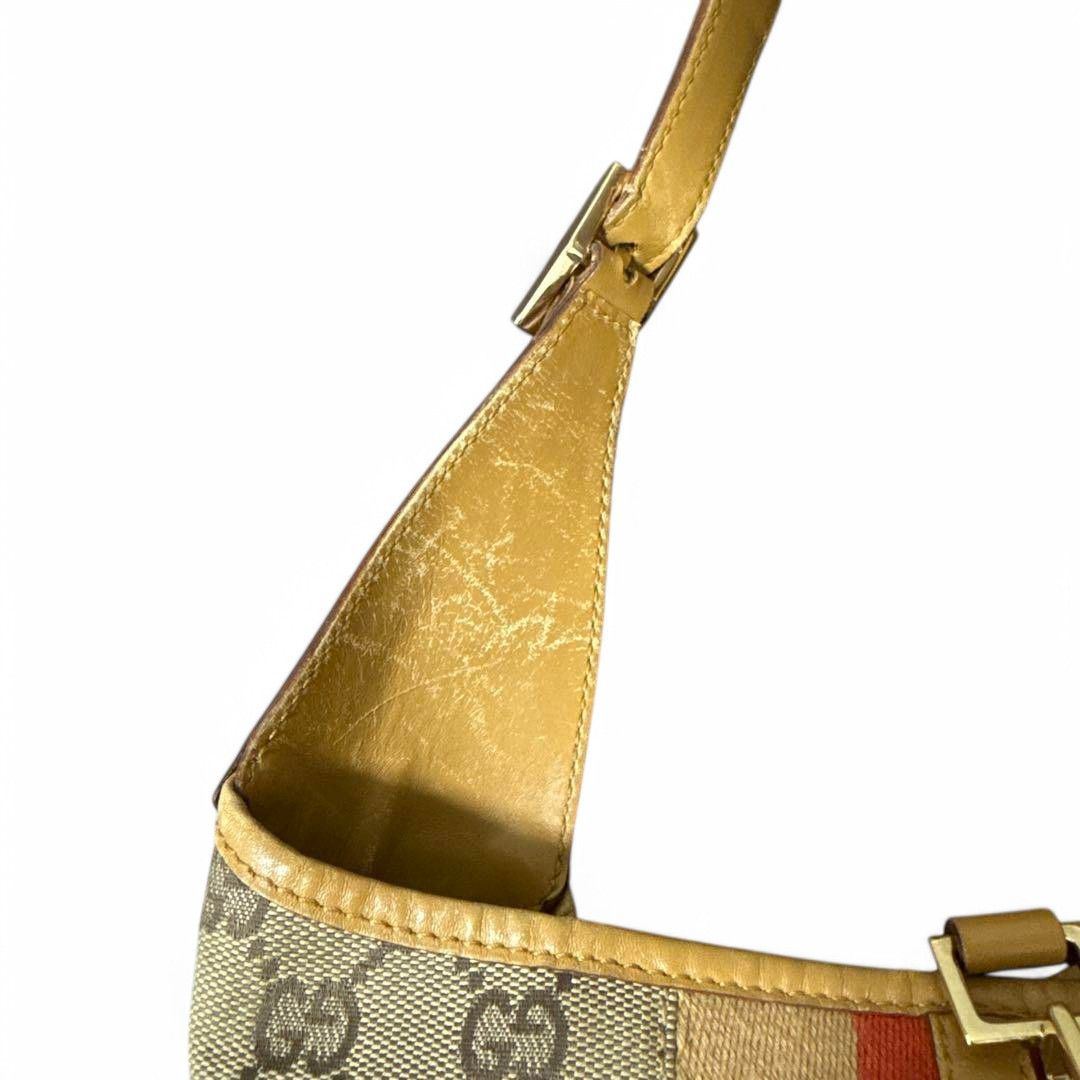 Gucci Gucci - Sherry Line Vintage Beige Shoulder Bag Monogram Size ONE SIZE - 3 Thumbnail
