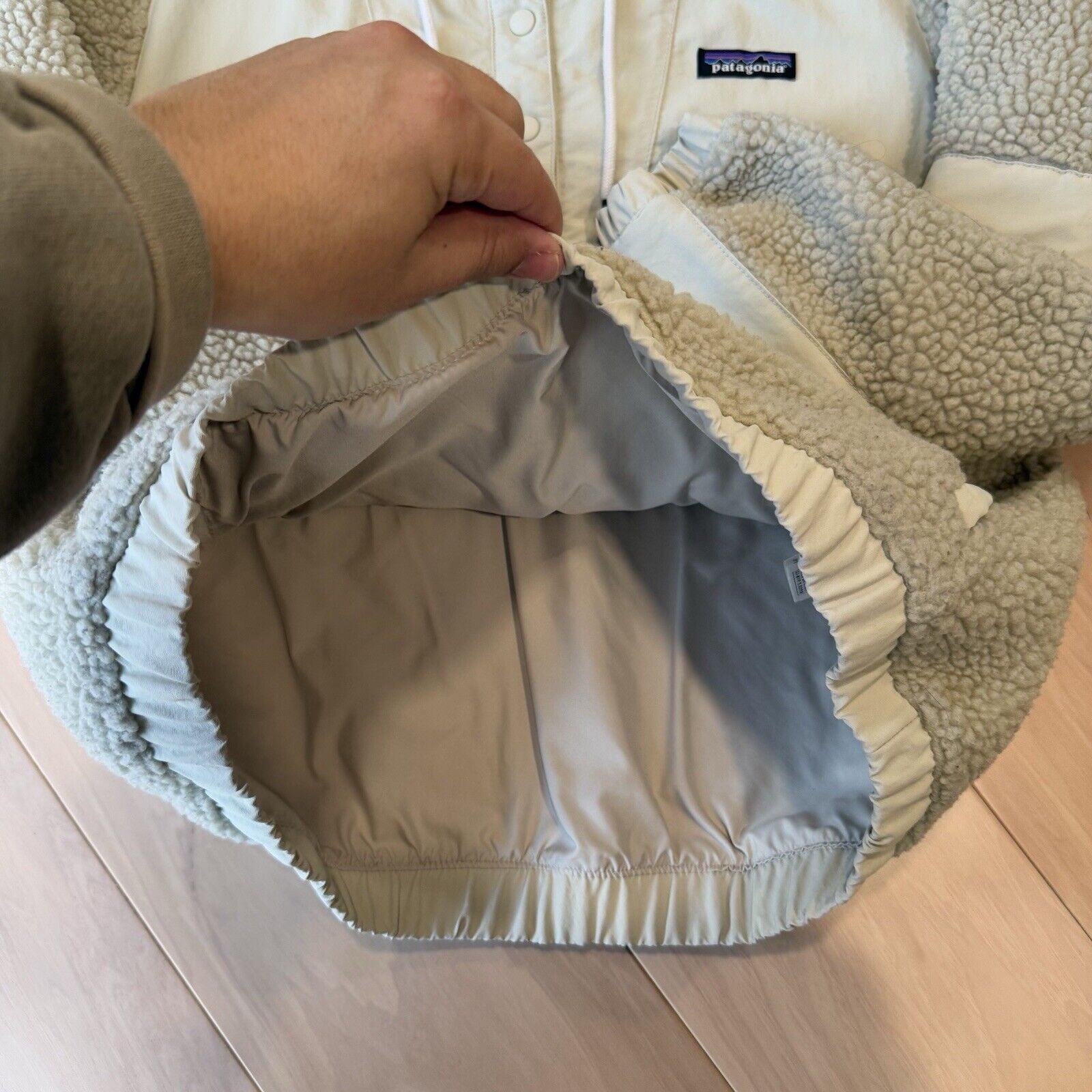 Patagonia Patagonia Shelled Retro X Pullover Women's Small Beige Size S / US 4 / IT 40 - 6 Thumbnail