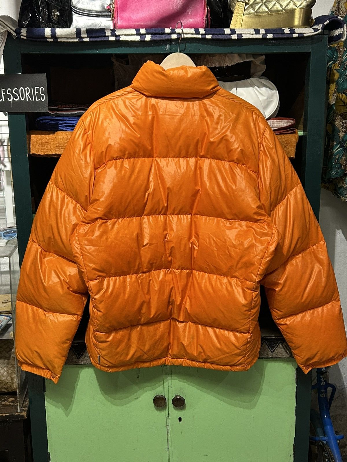 Moncler Grenoble Moncler Grenoble Orange Synthetic Puffer Jacket Size US L / EU 52-54 / 3 - 22 Thumbnail