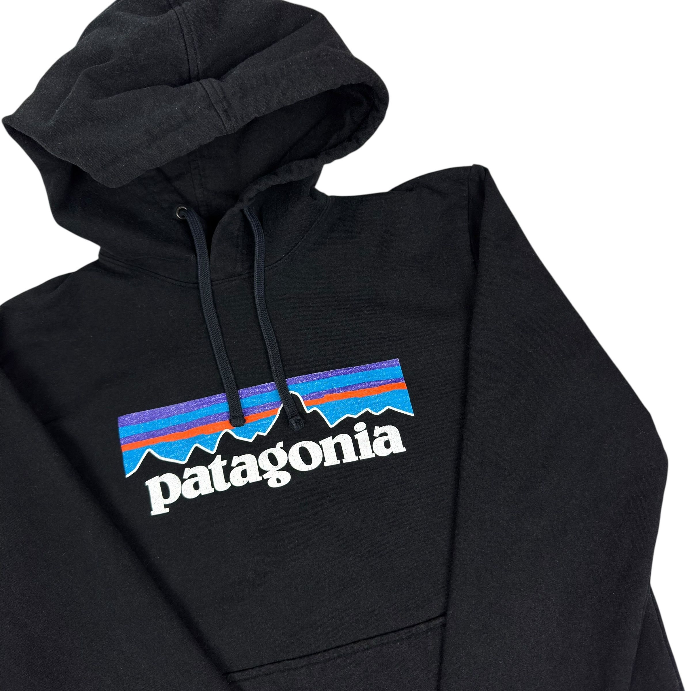 Patagonia Patagonia P-6 Logo Uprisal Hoody Men's Black Cotton Hoodie S Size US S / EU 44-46 / 1 - 5 Thumbnail