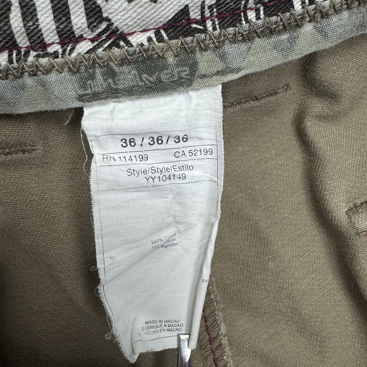 Quiksilver Crazy Vintage 90s Quiksilver Baggy Cargo Utility Shorts Size US 36 / EU 52 - 16 Thumbnail