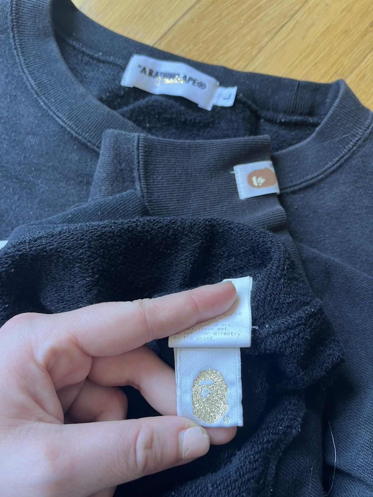 Bape Bape X Teriyaki Boyz Crewneck in Black Size US L / EU 52-54 / 3 - 3 Thumbnail