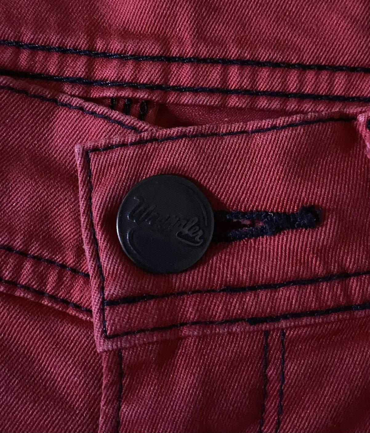 Japanese Brand 🔥RARE🔥🔥Vintage Wrangler Punk Design Style Size US 30 / EU 46 - 8 Thumbnail