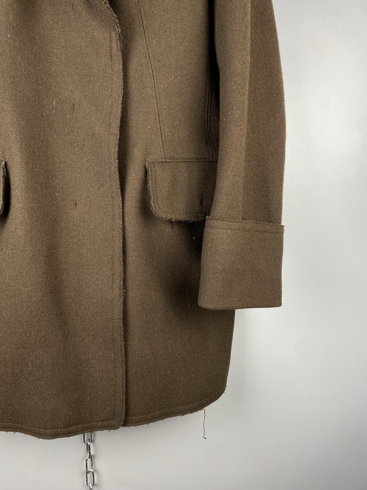 Jil Sander × Uniqlo Jil Sander Uniqlo J+ Womens Wool Casual Pea Coat Size L / US 10 / IT 46 - 8 Thumbnail