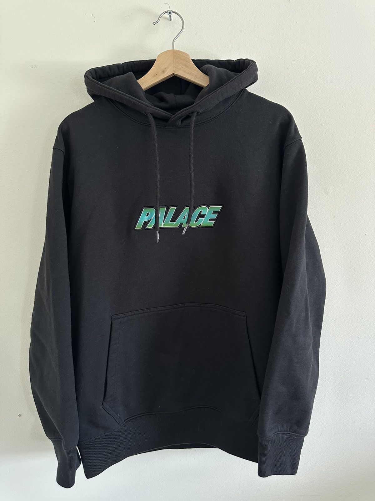 image of Palace Metal Hoodie in Black, Men's (Size Medium)
