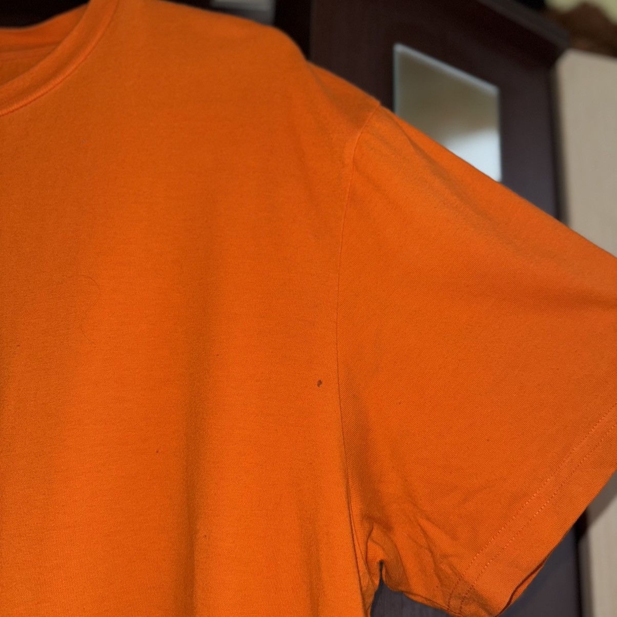 Nike 🍊Orange Vintage 90s Nike Center Swoosh Tee T-Shirt Size US XL / EU 56 / 4 - 7 Thumbnail