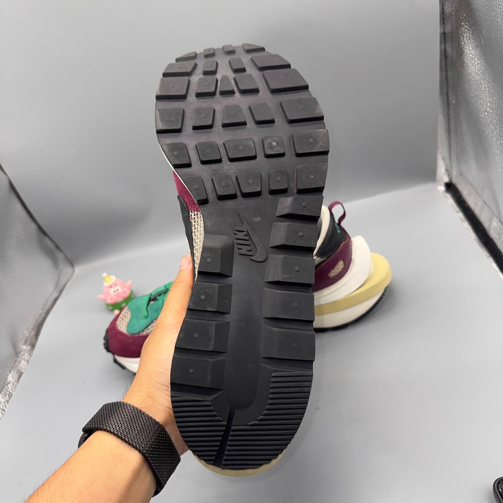 Nike Nike x Sacai VaporWaffle Red/Green 46 Size US 12 / EU 45 - 8 Thumbnail