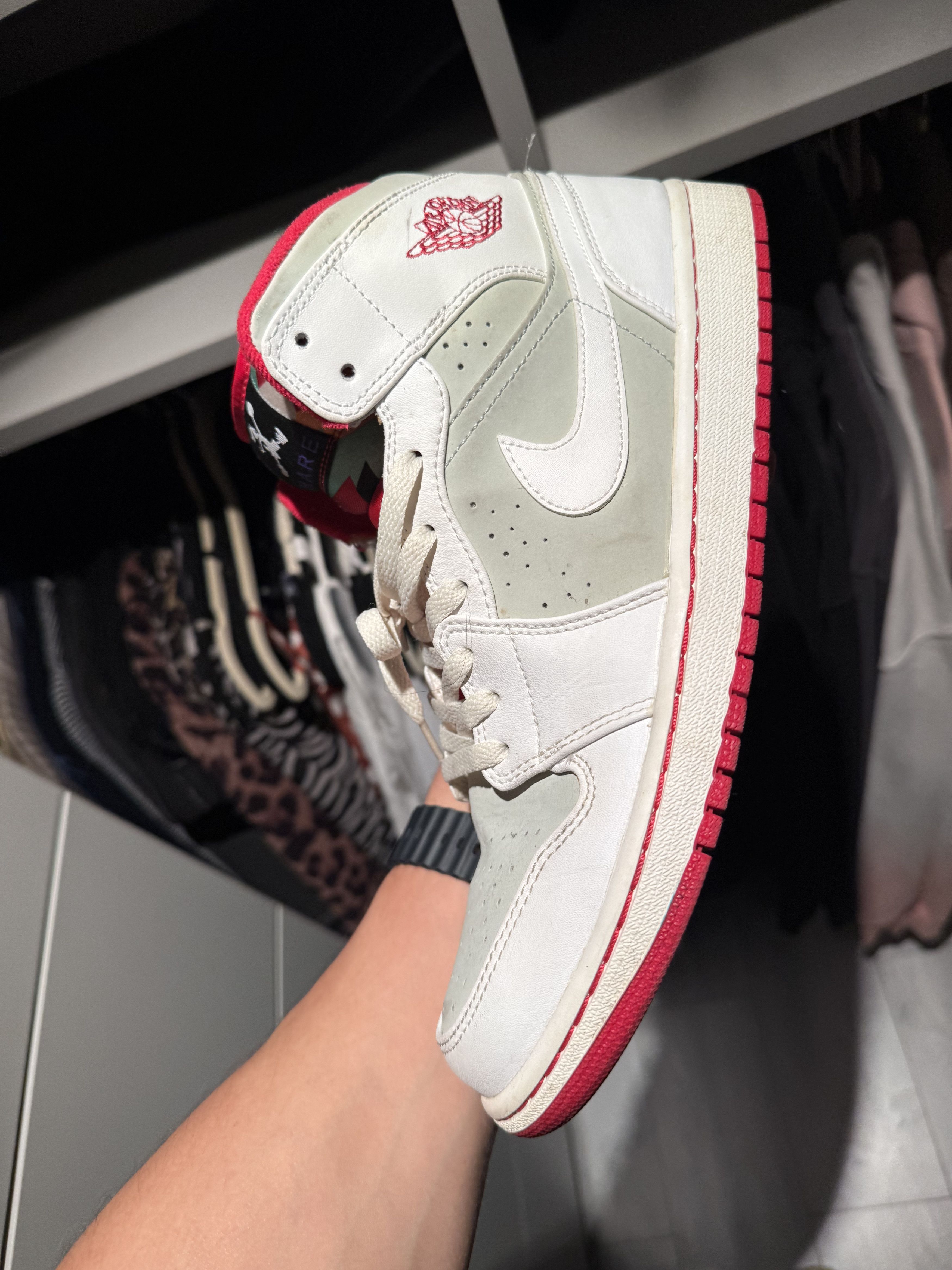 Nike Jordan 1 Retro Hare Jordan (2015) Size US 11.5 / EU 44-45 - 8 Thumbnail