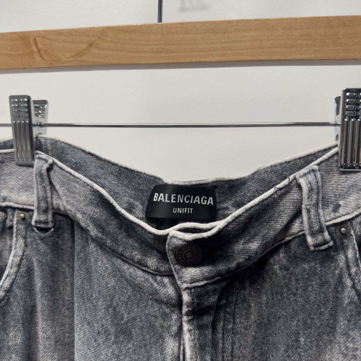 Balenciaga Balenciaga Winter 2021 Tromp L'oeil Sweatpants Black Demna Size US 33 - 3 Thumbnail
