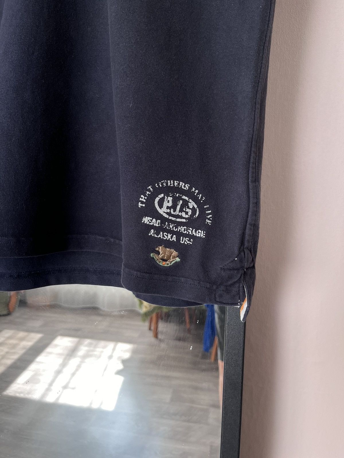 Parajumpers Navy embroidered Slim Fit polo Parajumpers Size US L / EU 52-54 / 3 - 6 Thumbnail