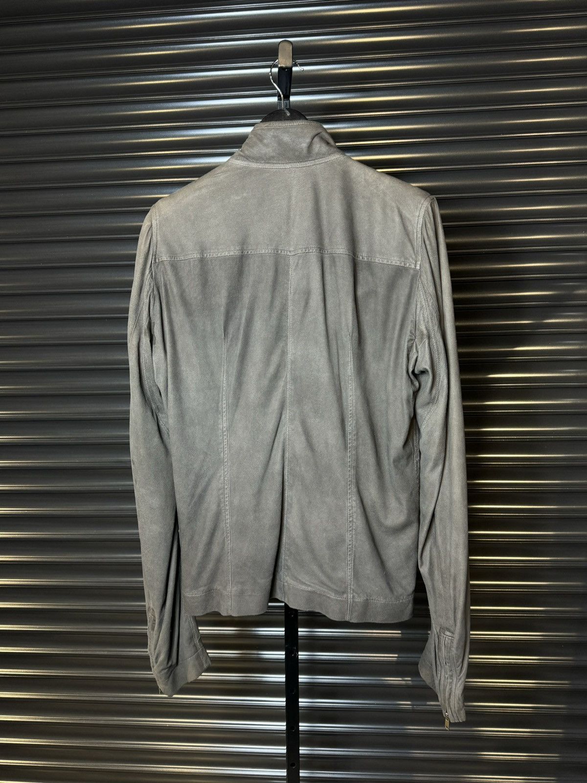 Rick Owens Rick Owens FW11 'ANTHEM' Brown Blistered Lamb Zipper Jacket Size US M / EU 48-50 / 2 - 6 Thumbnail