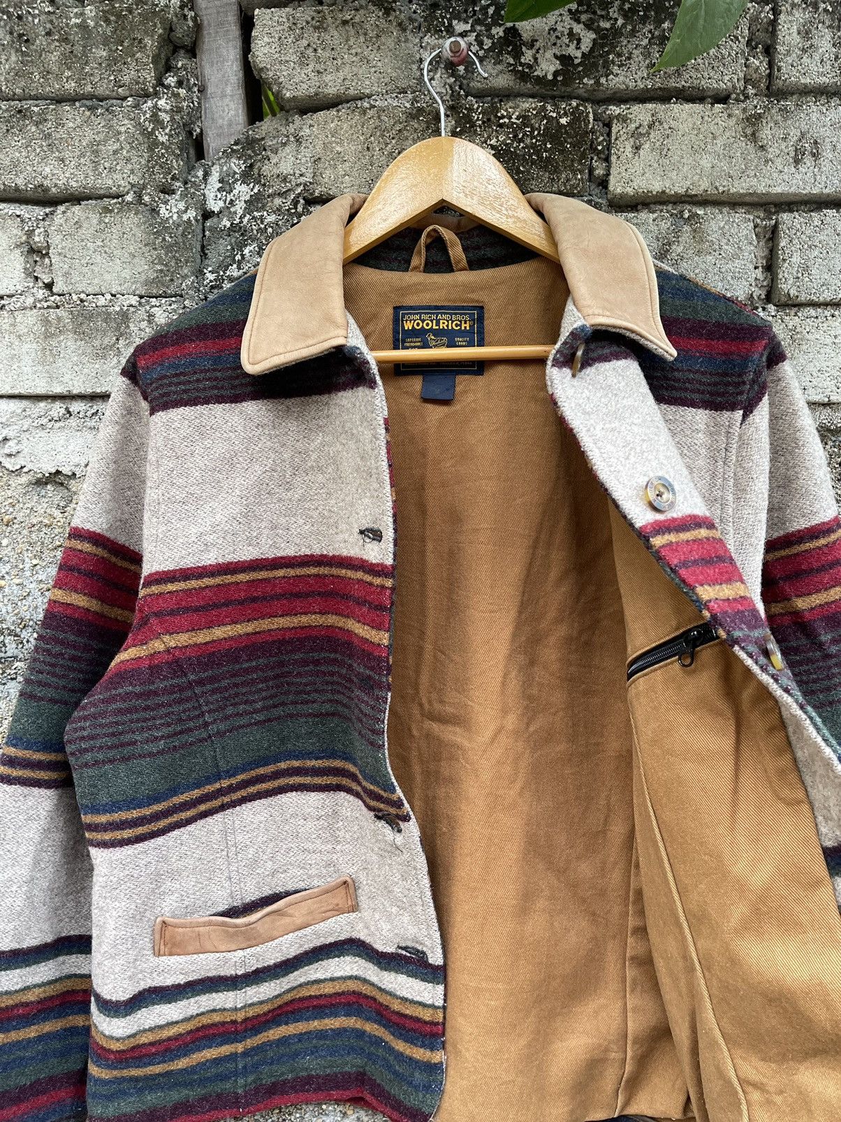 Woolrich Woolen Mills Vintage 90s Woolrich Southwestern Blanket Jacket Made in USA Size US M / EU 48-50 / 2 - 5 Thumbnail