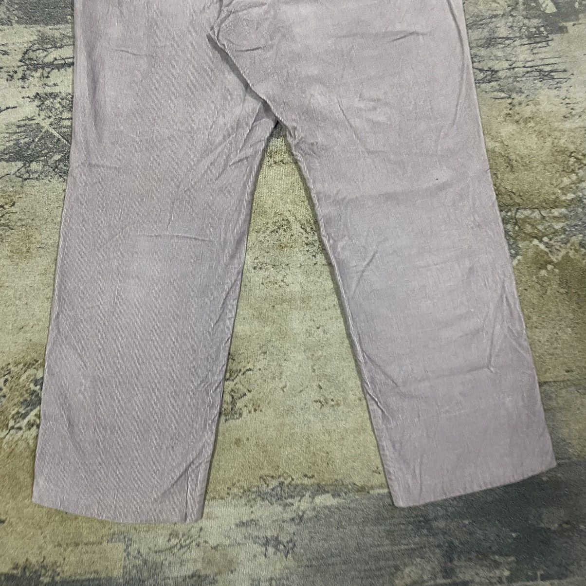 Vintage Vintage Adidas Purple Buckle Back Baggy Corduroy Pants Size US 33 - 10 Thumbnail