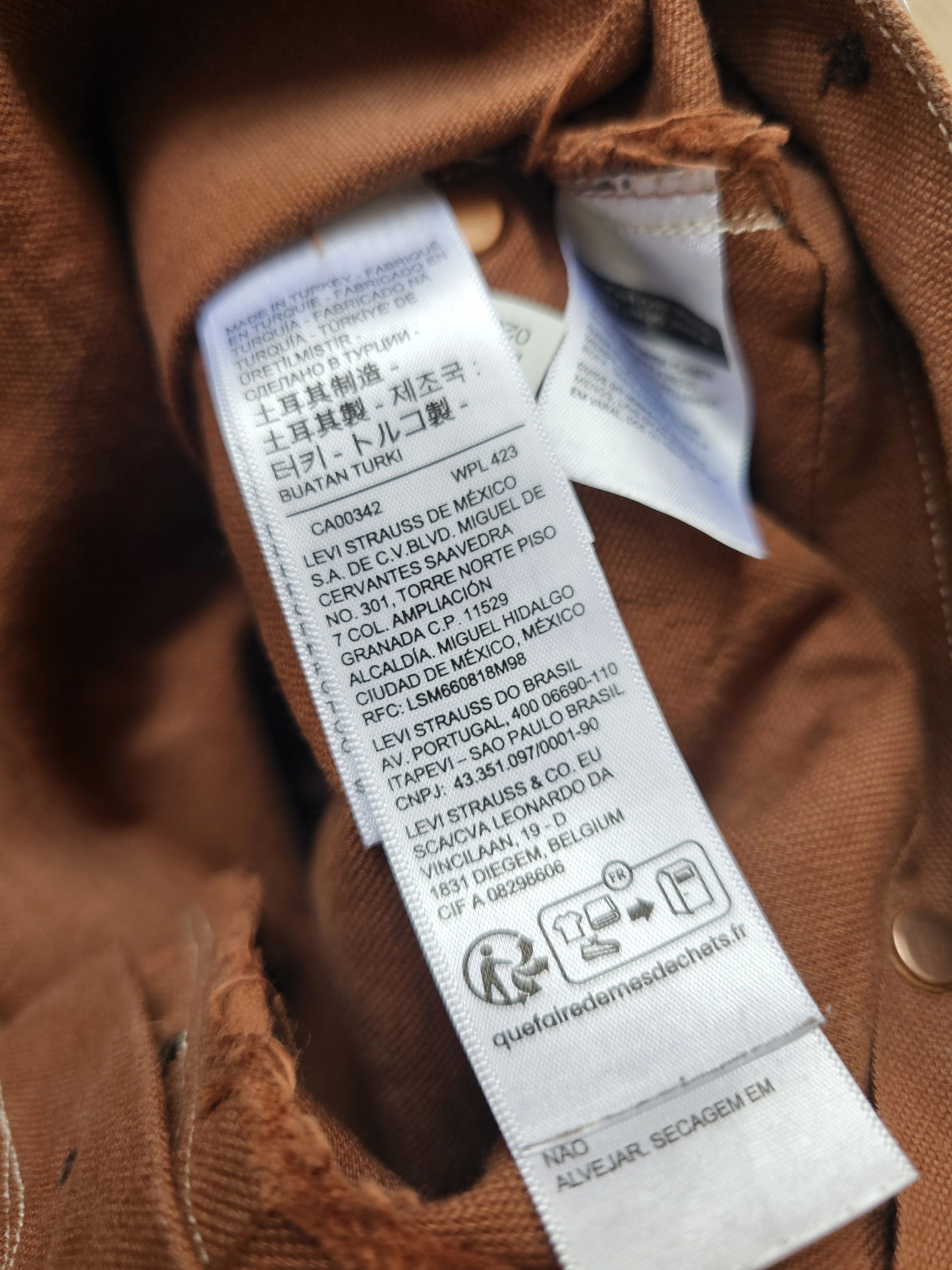 Levi's Vintage Clothing Vintage LVC 1873 Duck Canvas 501XX 1870 1890 1920 1933 Size US 28 / EU 44 - 6 Thumbnail