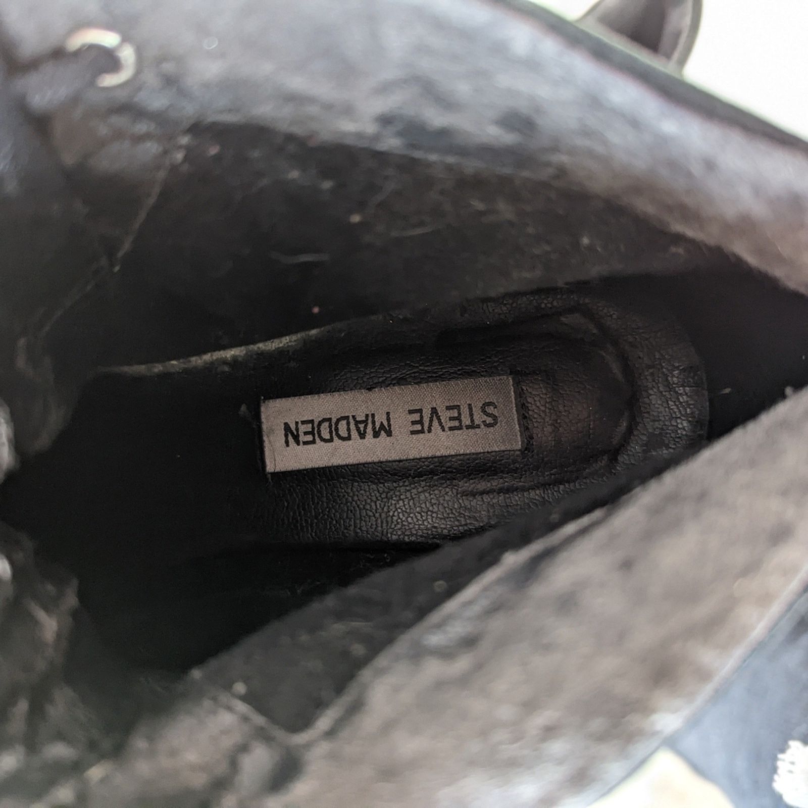 Steve Madden Steve Madden Raspy Black Suede Chunky Ankle Boots - 8.5 Size US 8.5 / IT 38.5 - 13 Thumbnail