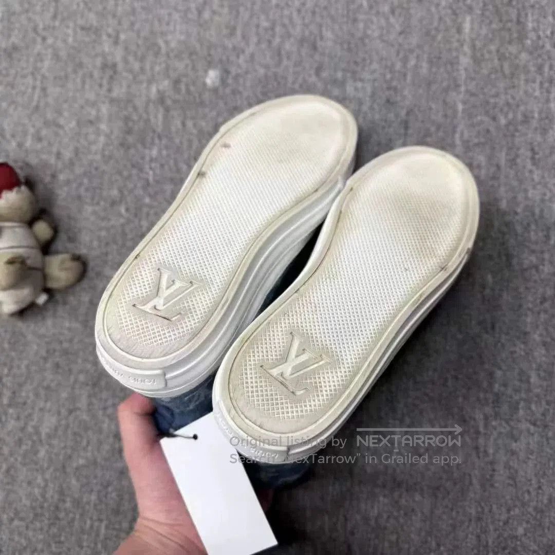 Louis Vuitton Louis Vuitton Monogram Denim Sneakers. Size US 6 / EU 39 - 6 Thumbnail