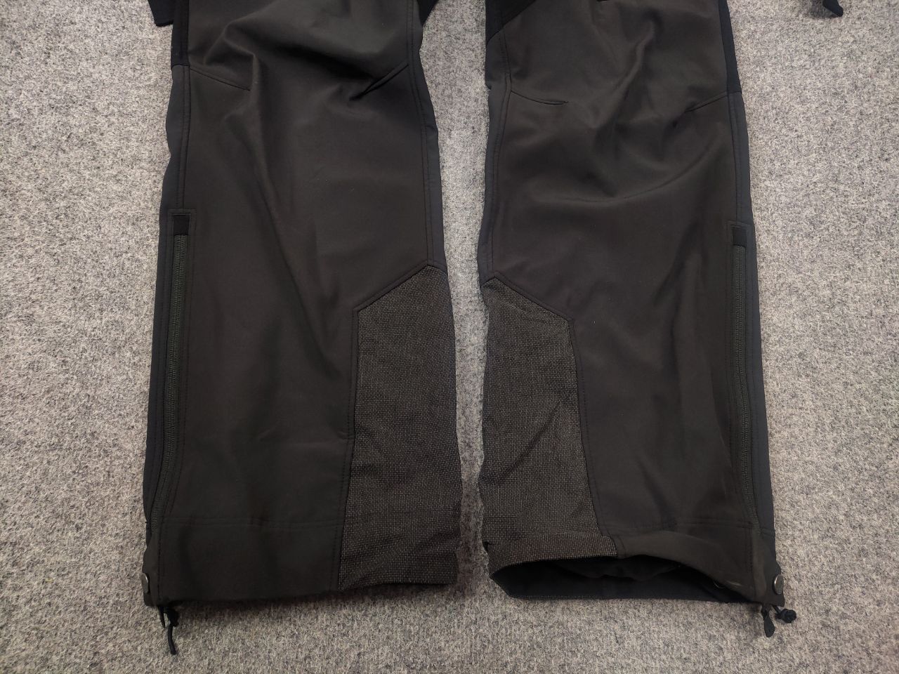 Haglofs Haglofs Pro Shell Black Zip Ski pants with suspenders Size US 36 / EU 52 - 6 Thumbnail