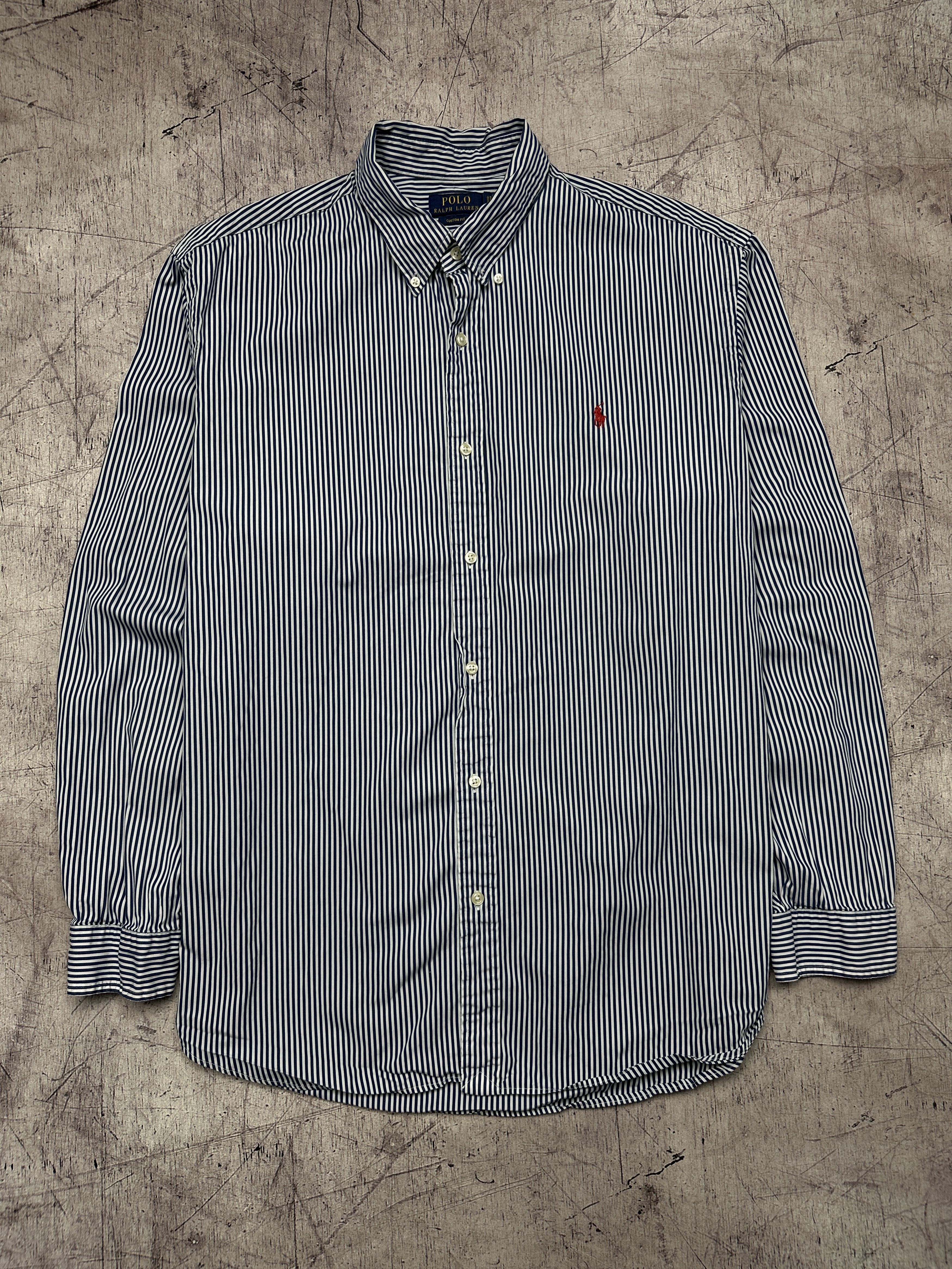 Polo Ralph Lauren Polo Ralph Lauren Mens Long Sleeve Striped Shirt Size US XXL / EU 58 / 5 - 1 Thumbnail