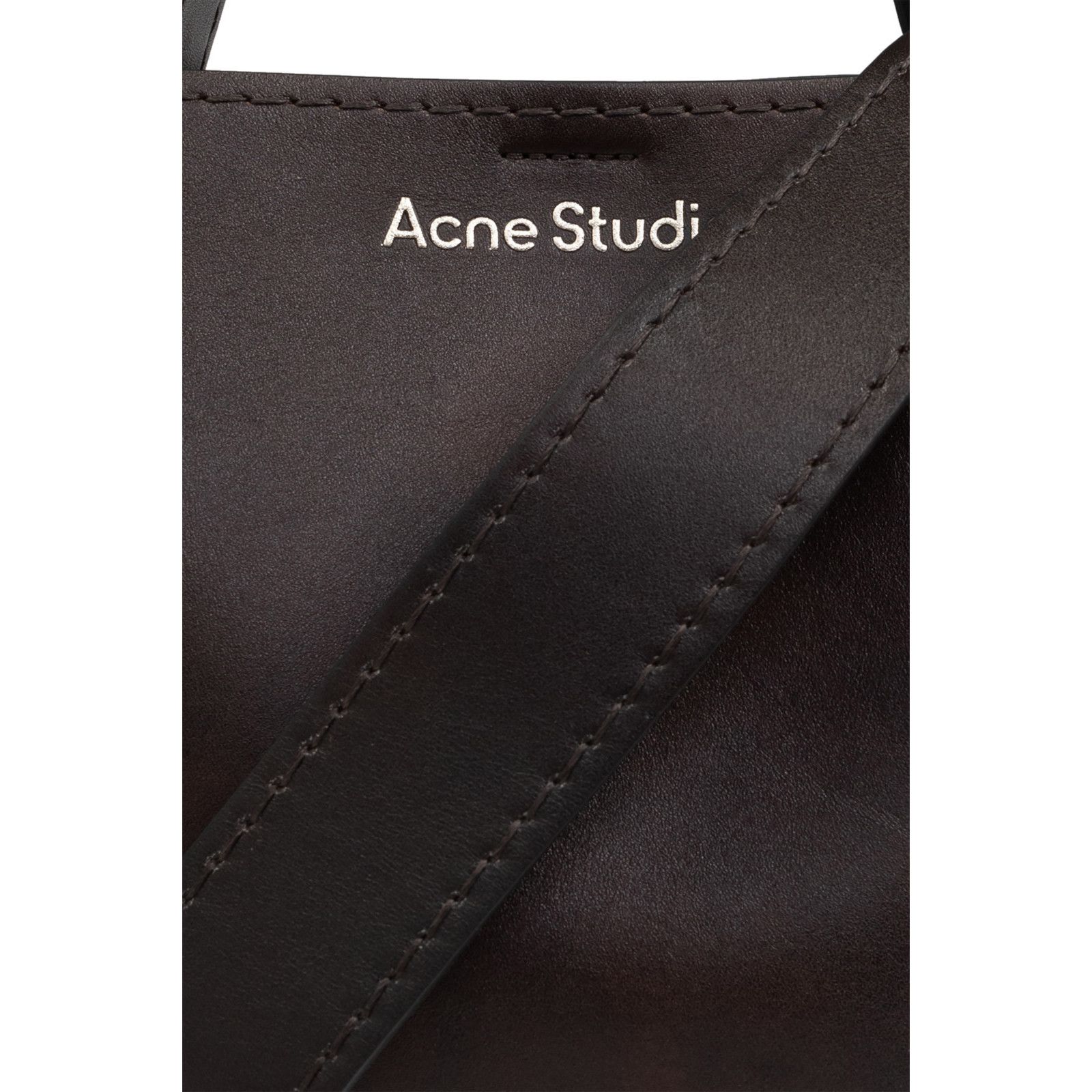 Acne Studios ACNE STUDIOS Bucket Brown Leather Shoulder Bag New Size ONE SIZE - 5 Thumbnail