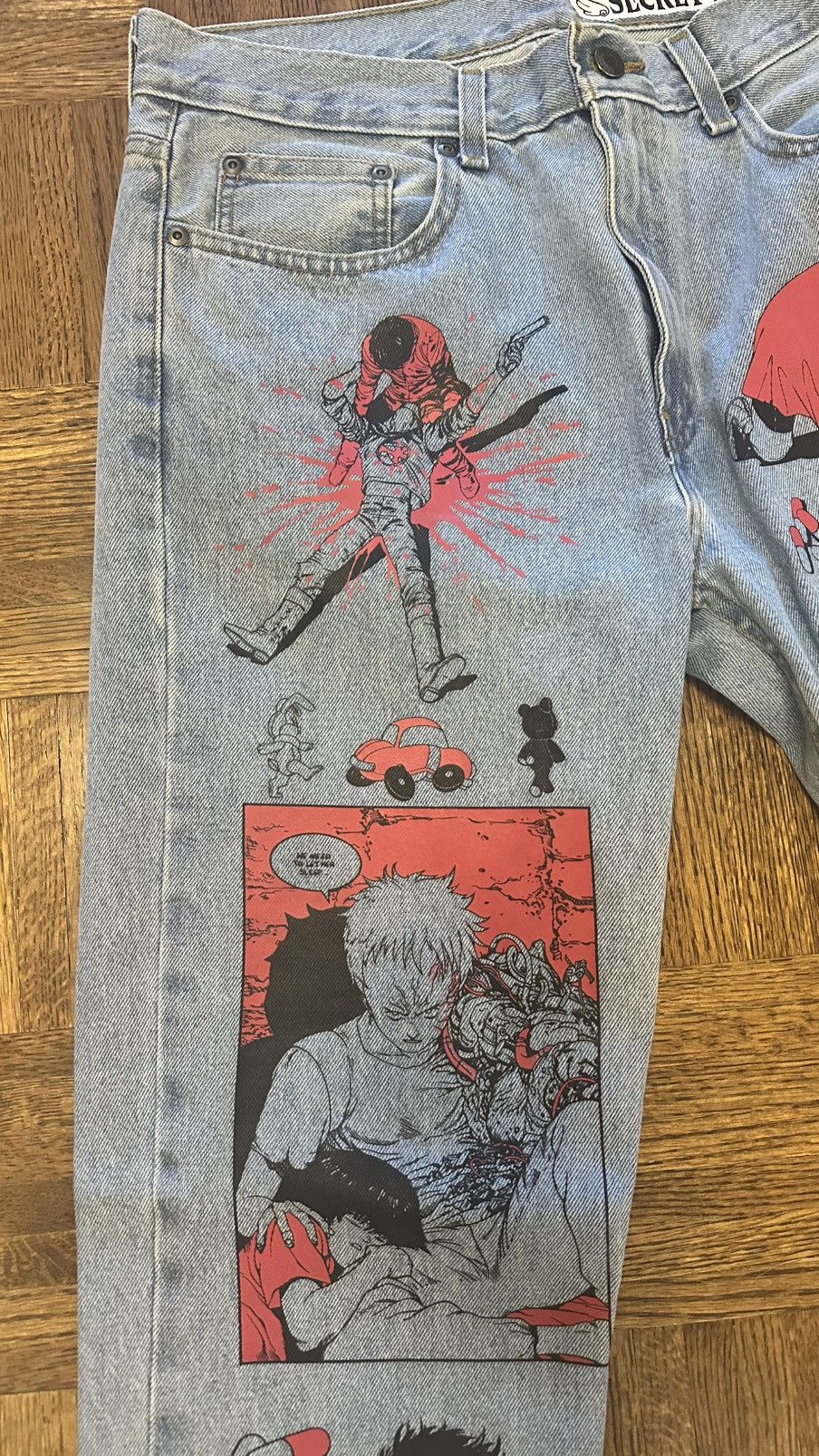 Other Secret Heart - Akira Denim Size US 32 / EU 48 - 2 Thumbnail