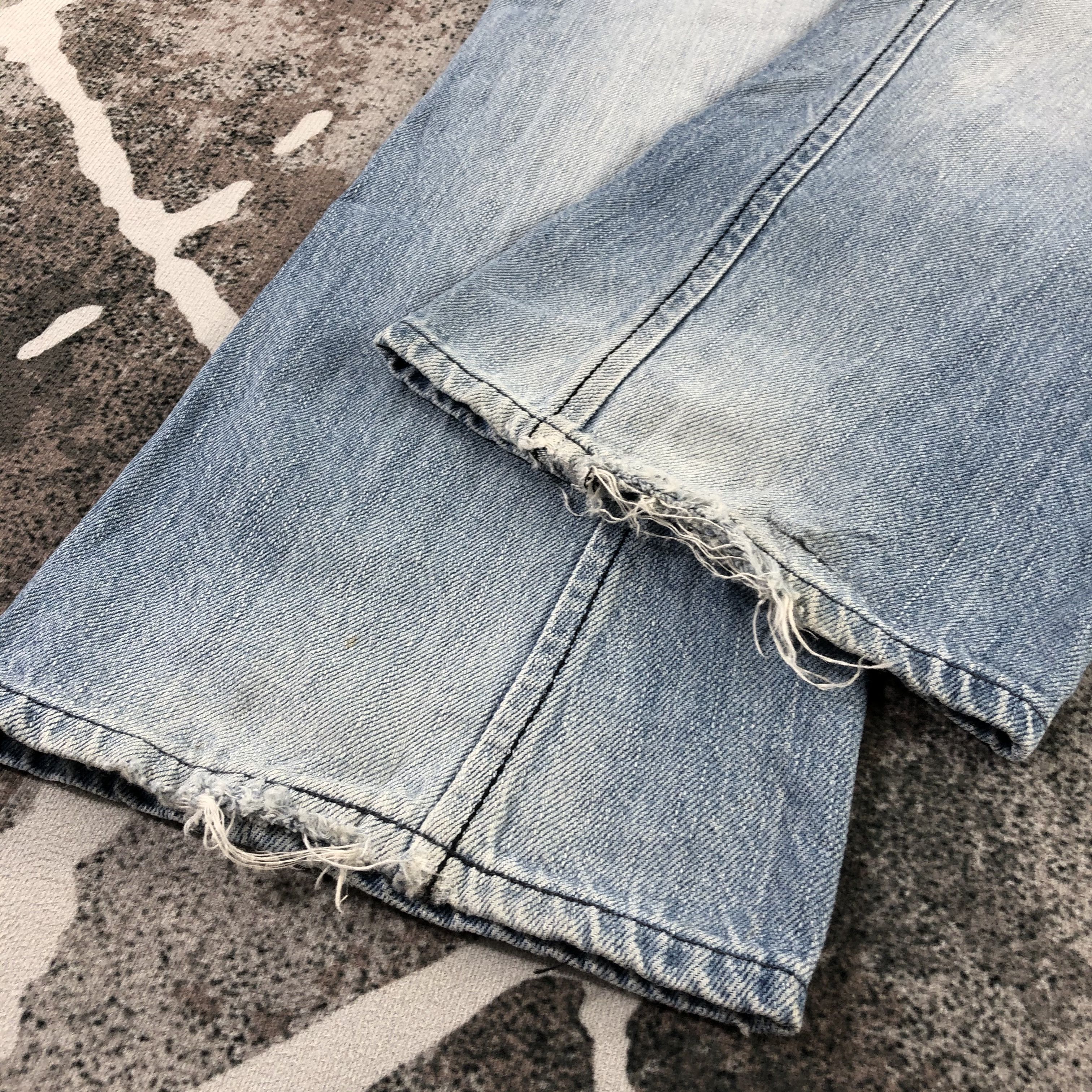 Edwin Edwin Blue Trip Jeans Medium Wash Flare Denim KJ1462 Size US 30 / EU 46 - 6 Thumbnail