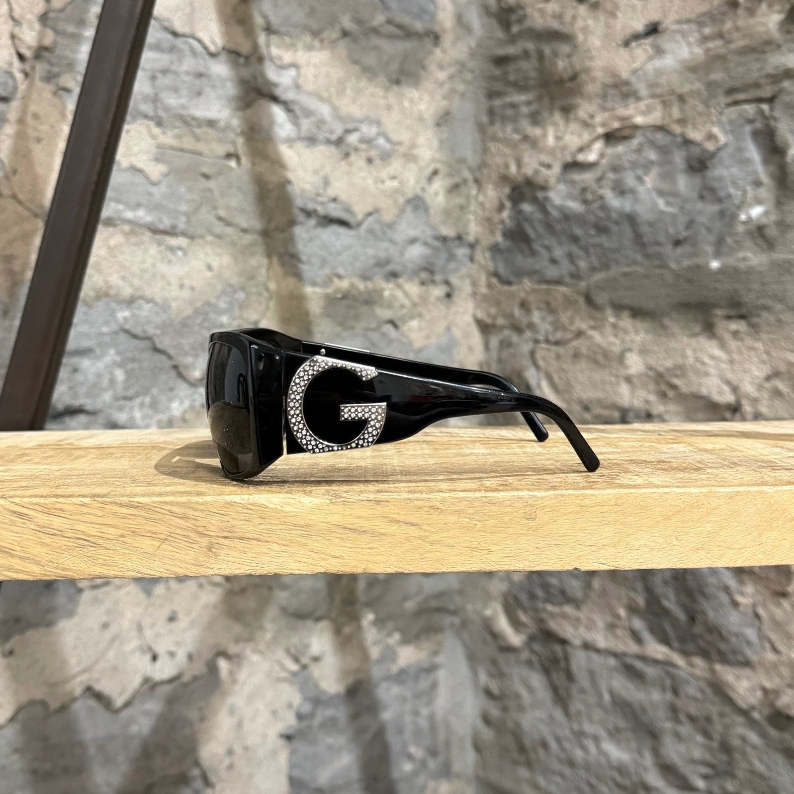 Dolce & Gabbana Dolce & Gabbana DG4018 2000s Black Square Sunglasses Size ONE SIZE - 3 Thumbnail