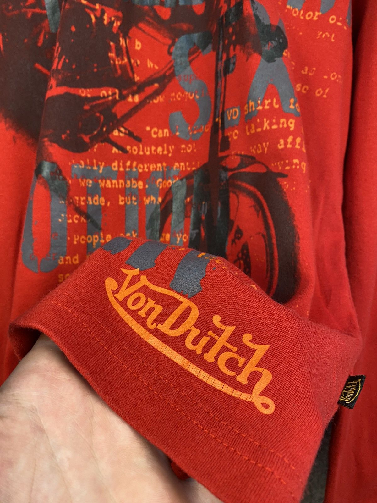 Japanese Brand Vintage Y2K Von Dutch Logo Longsleeve Shirt Size US XL / EU 56 / 4 - 5 Thumbnail