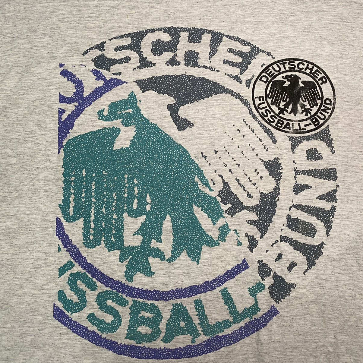 Adidas Vintage Adidas Germany Deutscher Fussball T Shirt Size US L / EU 52-54 / 3 - 6 Thumbnail